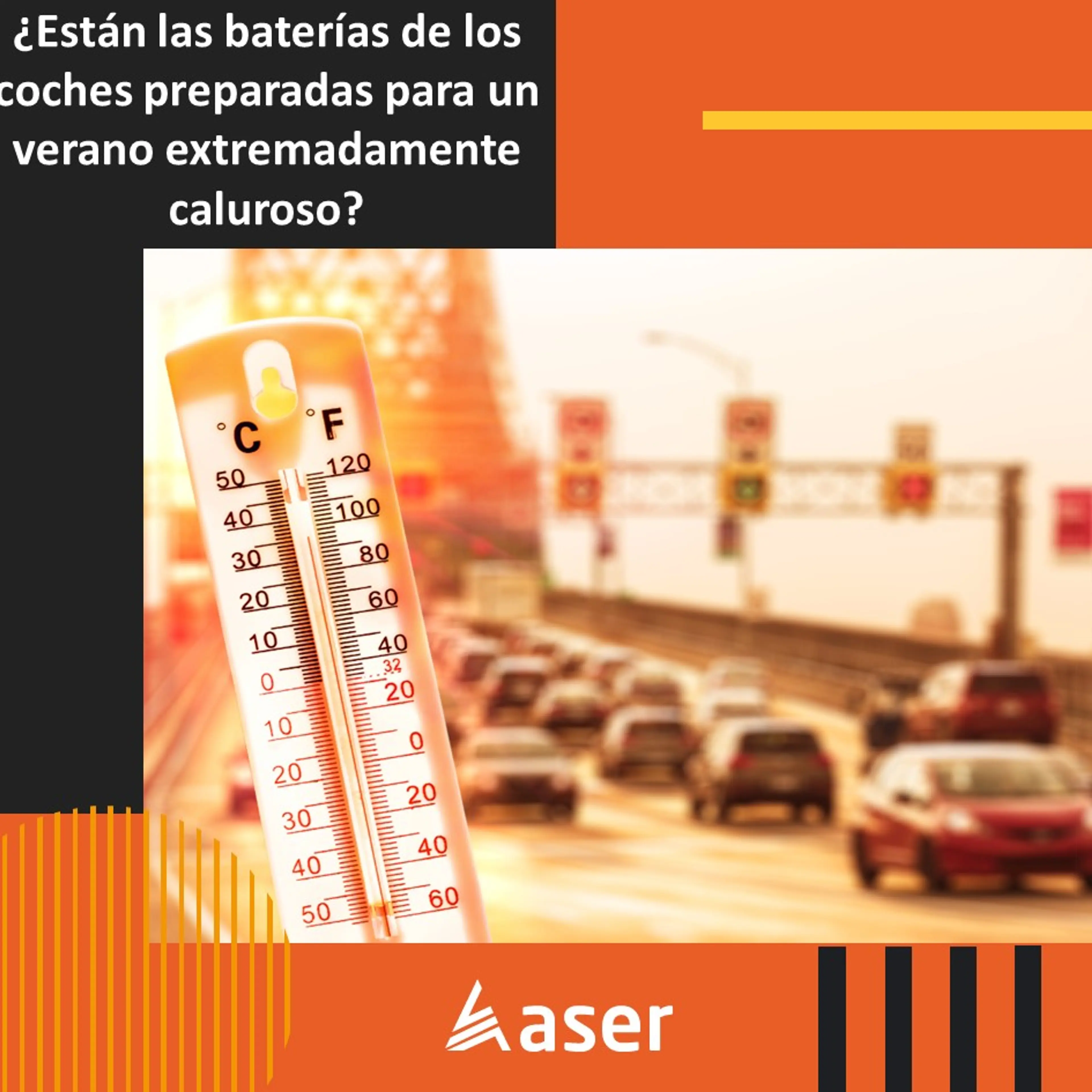 Las temperaturas extremas enemigas de la batería de tu vehículo