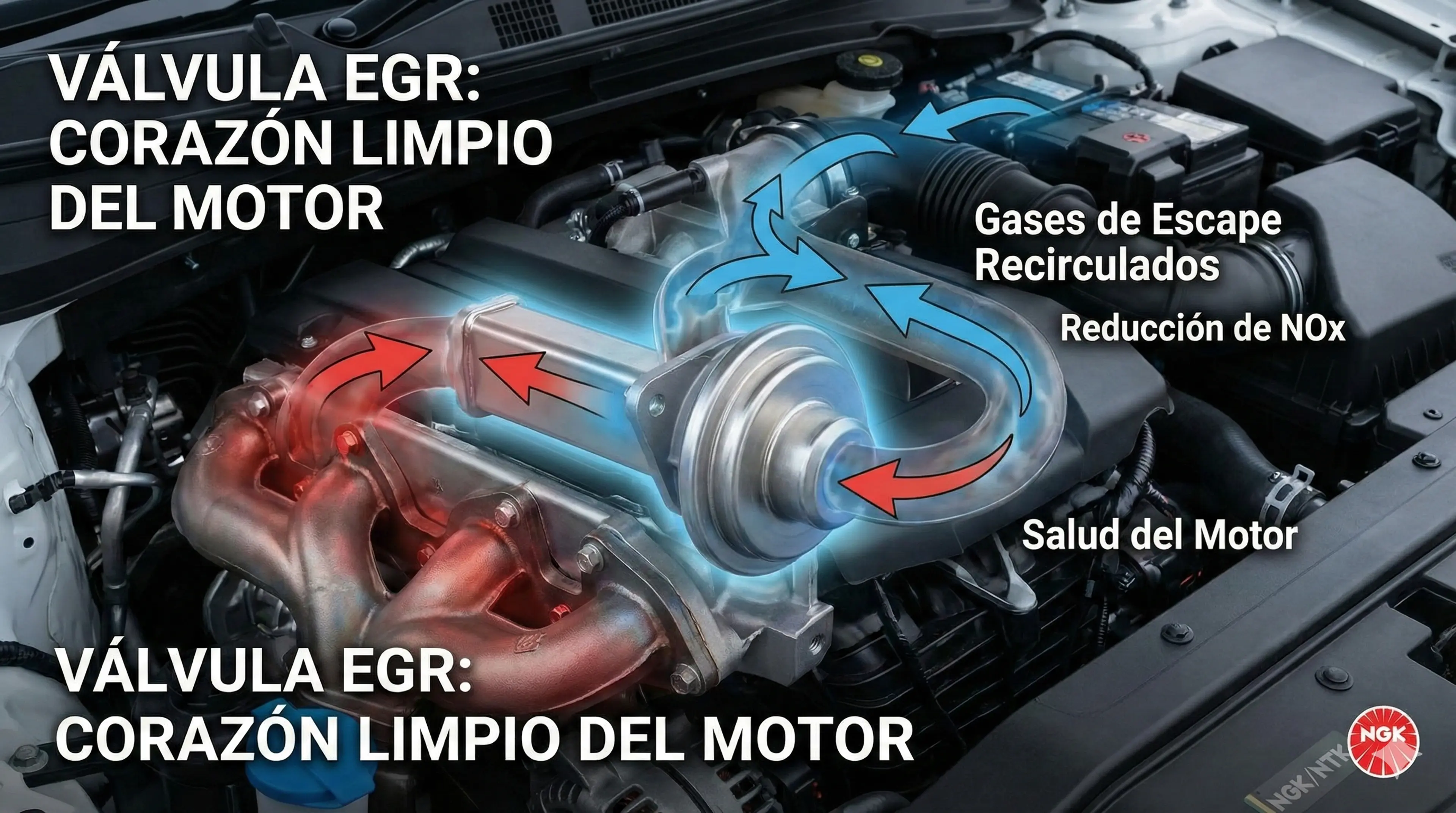 Válvulas EGR: El corazón limpio de tu motor