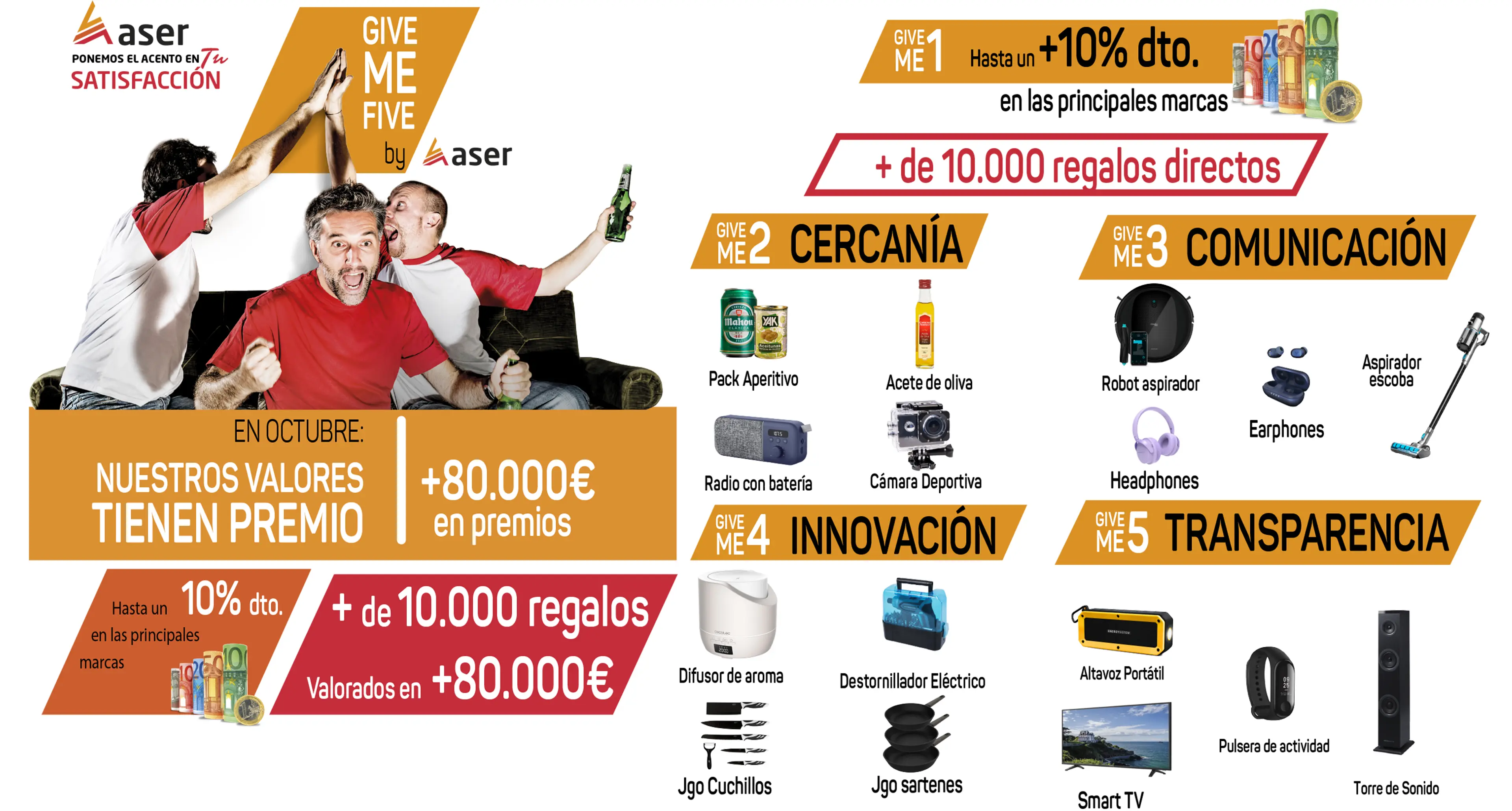 Imagen promoción Give me Five 2022