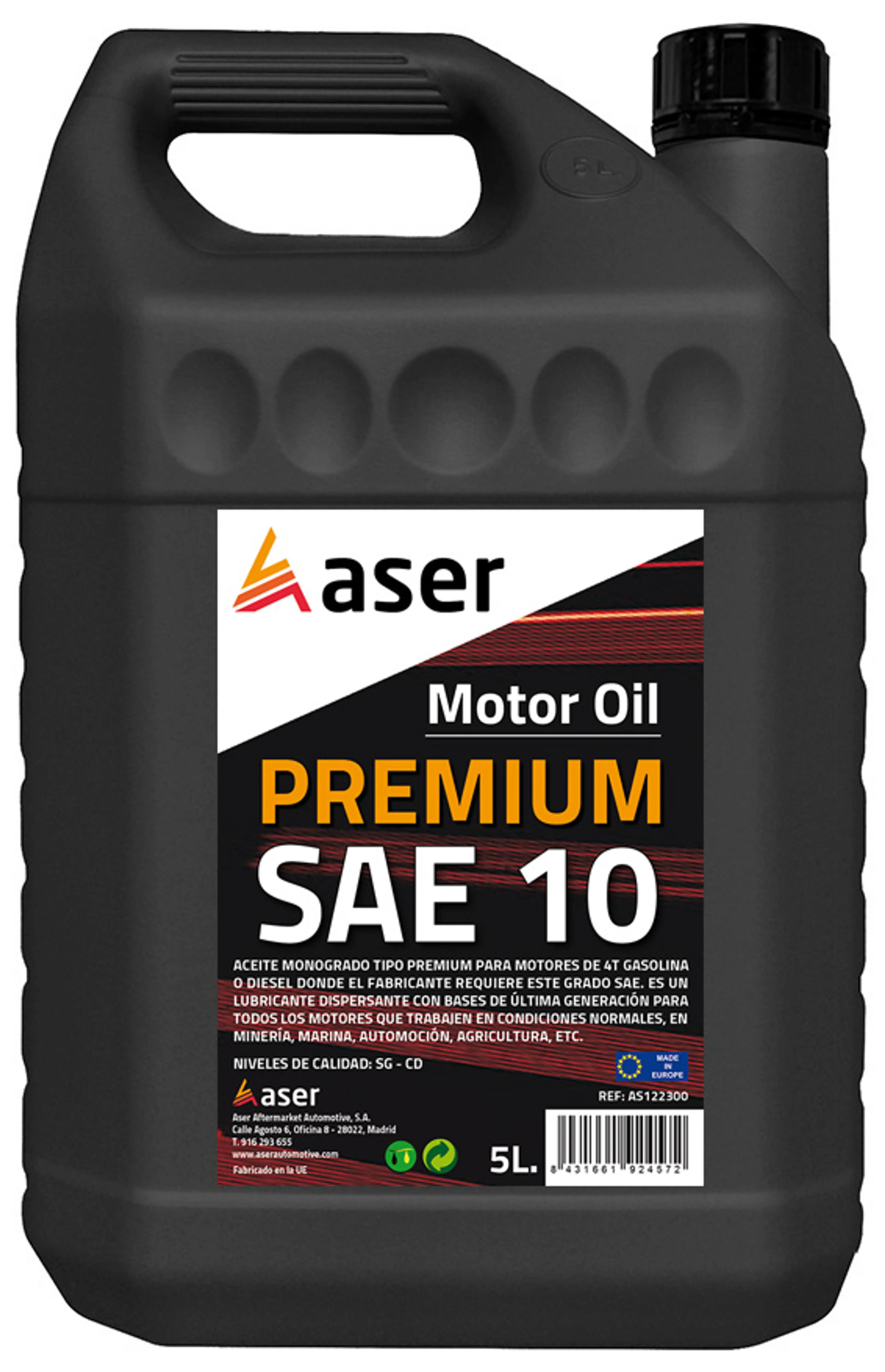 ASER SAE 10 SG-CD 200L