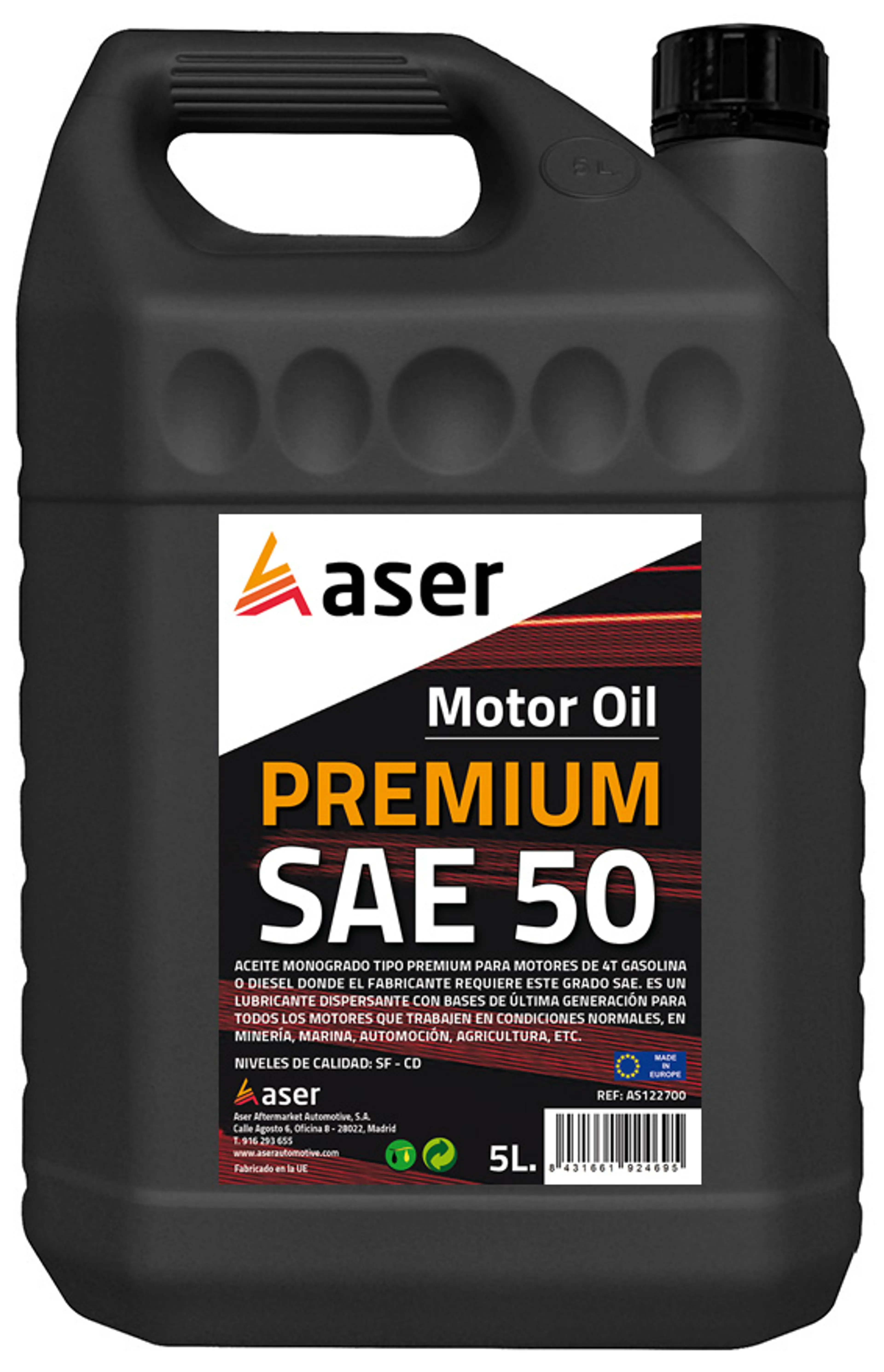 ASER SAE 50 SG-CD 200L