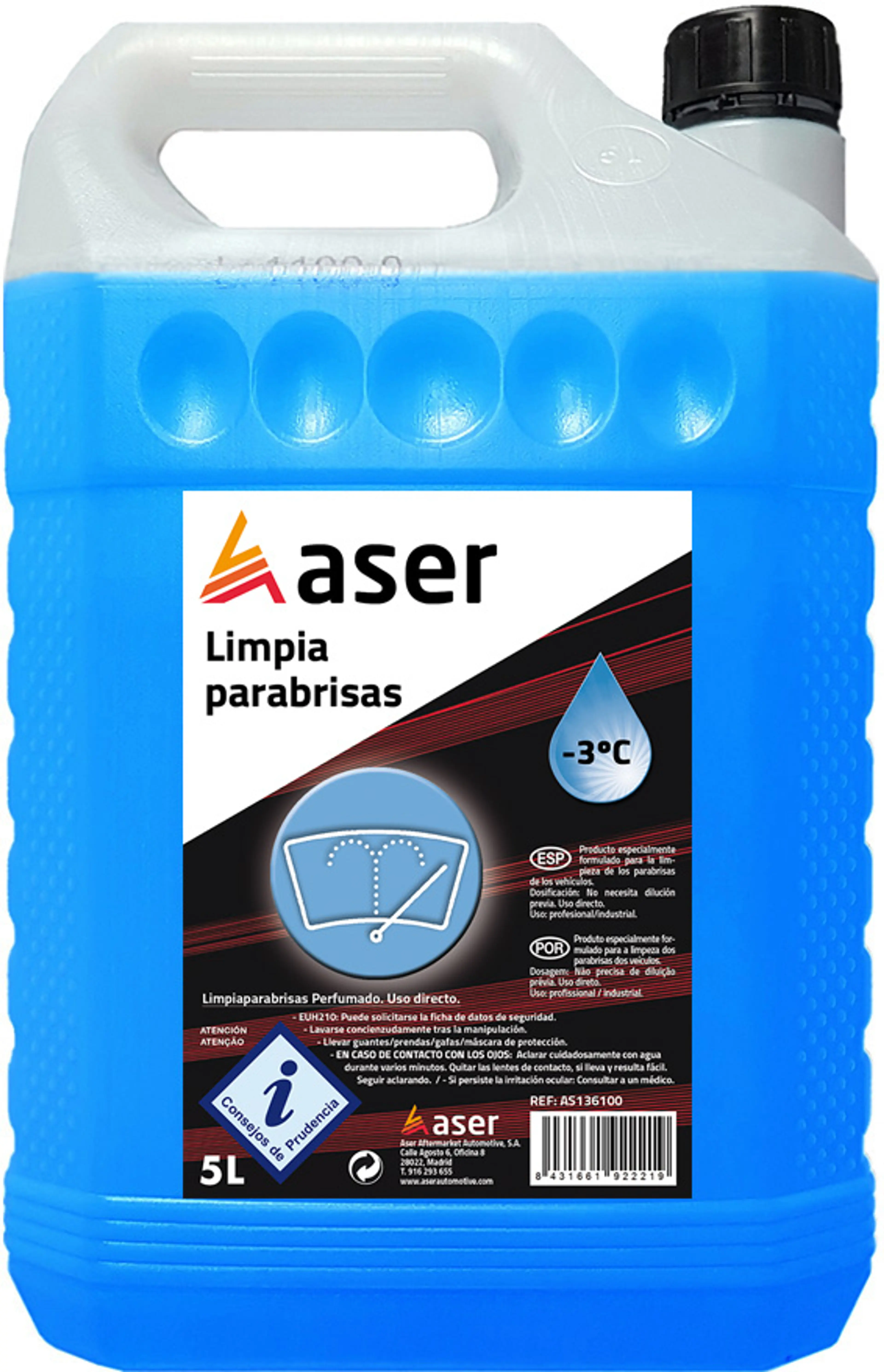 ASER LAV. VERANO PERFUM. -3ºC 1L