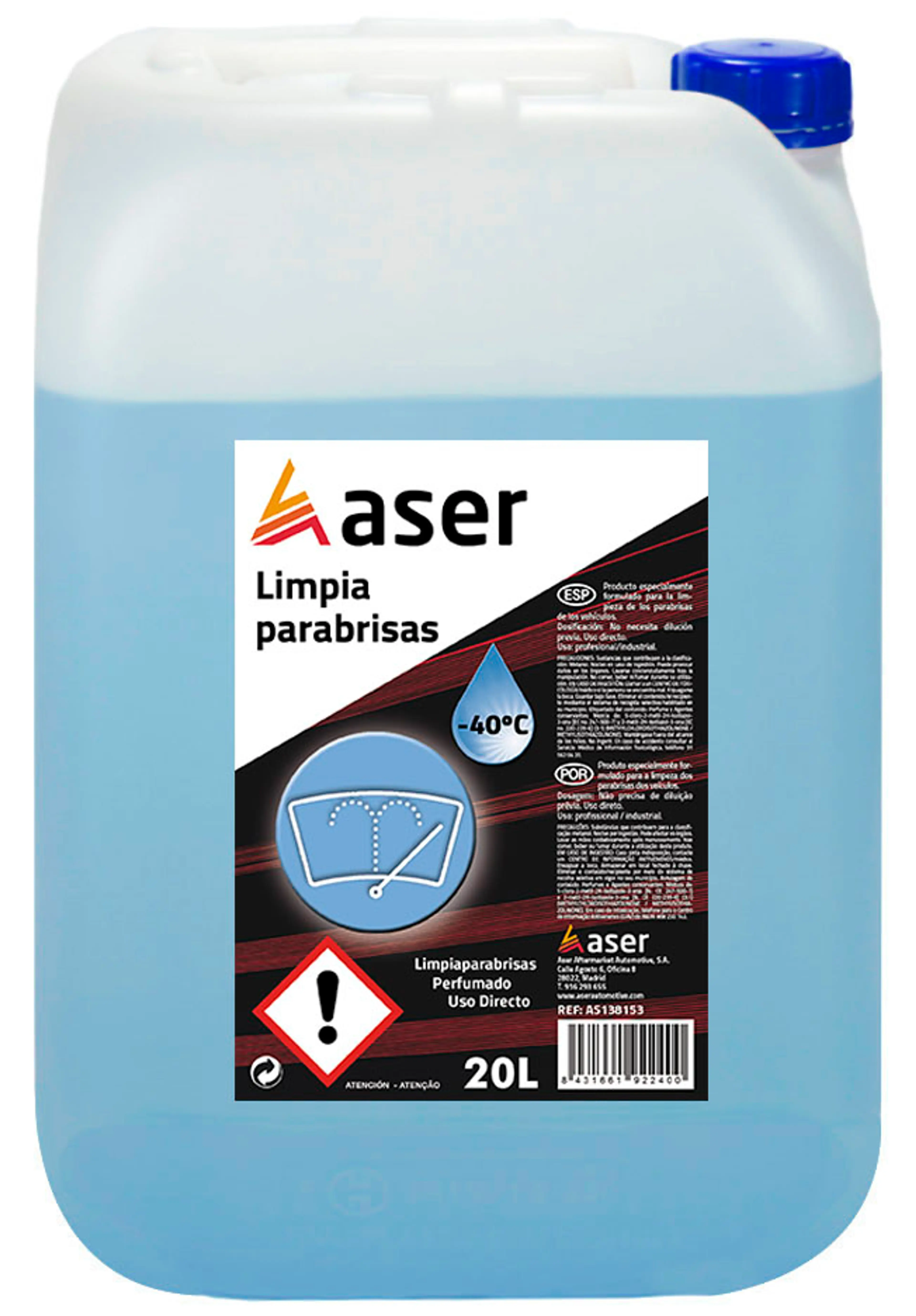 ASER LAV. PERFUM. PROTEC. -40ºC 20L