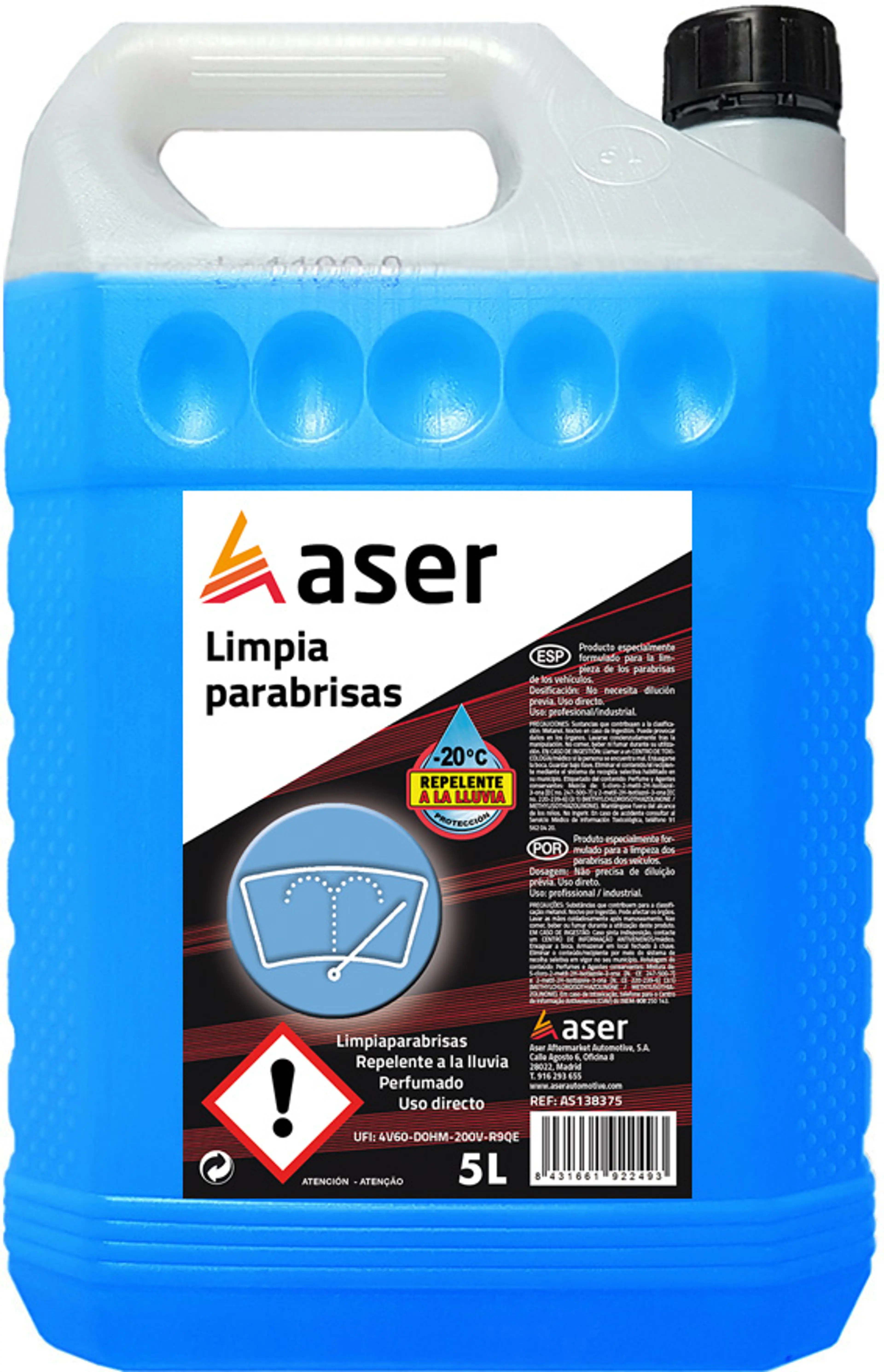 ASER LAV. PERFUM. -20ºC REP. 1L