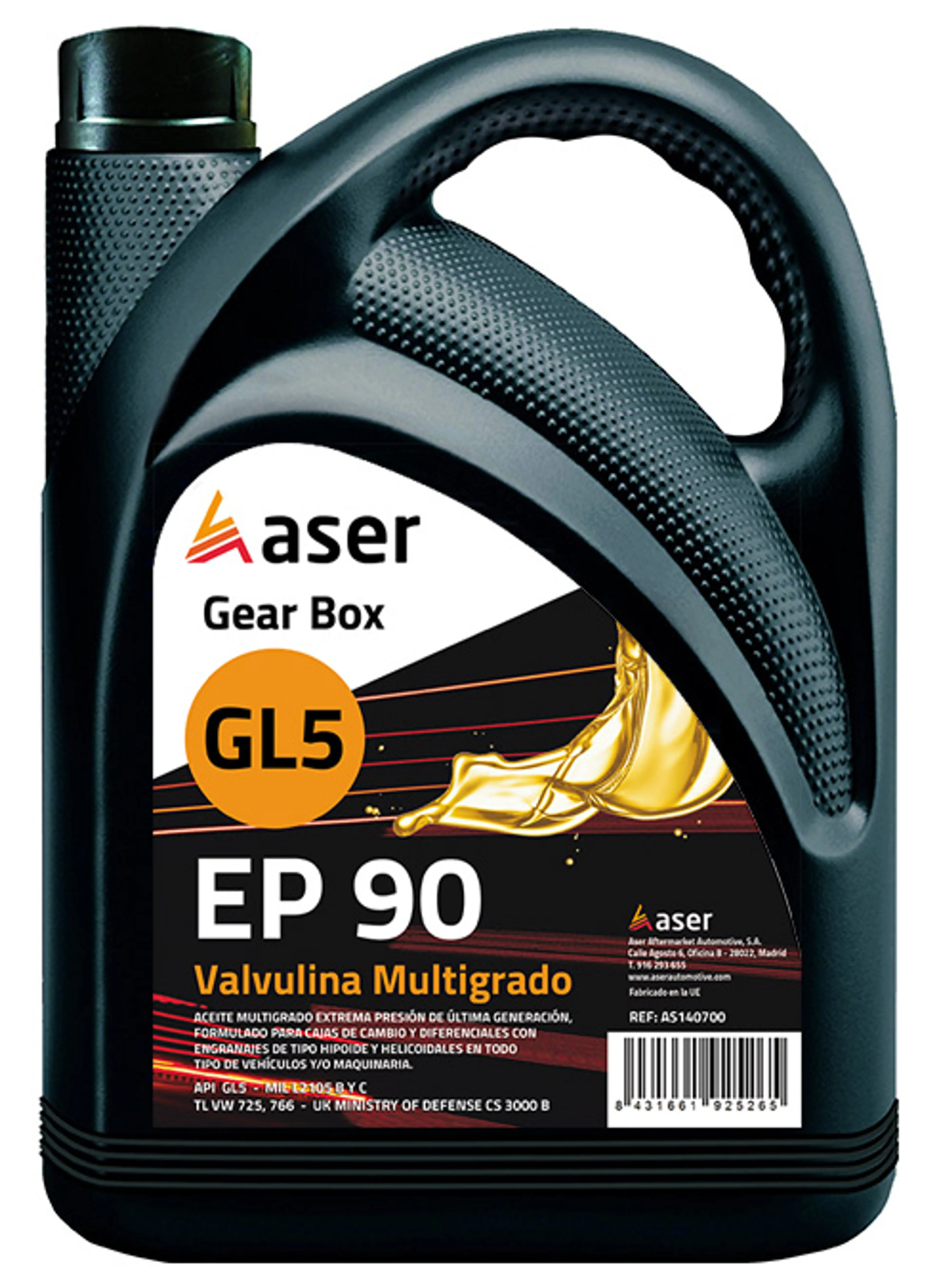 ASER VALV. EP 90 GL5 -50L
