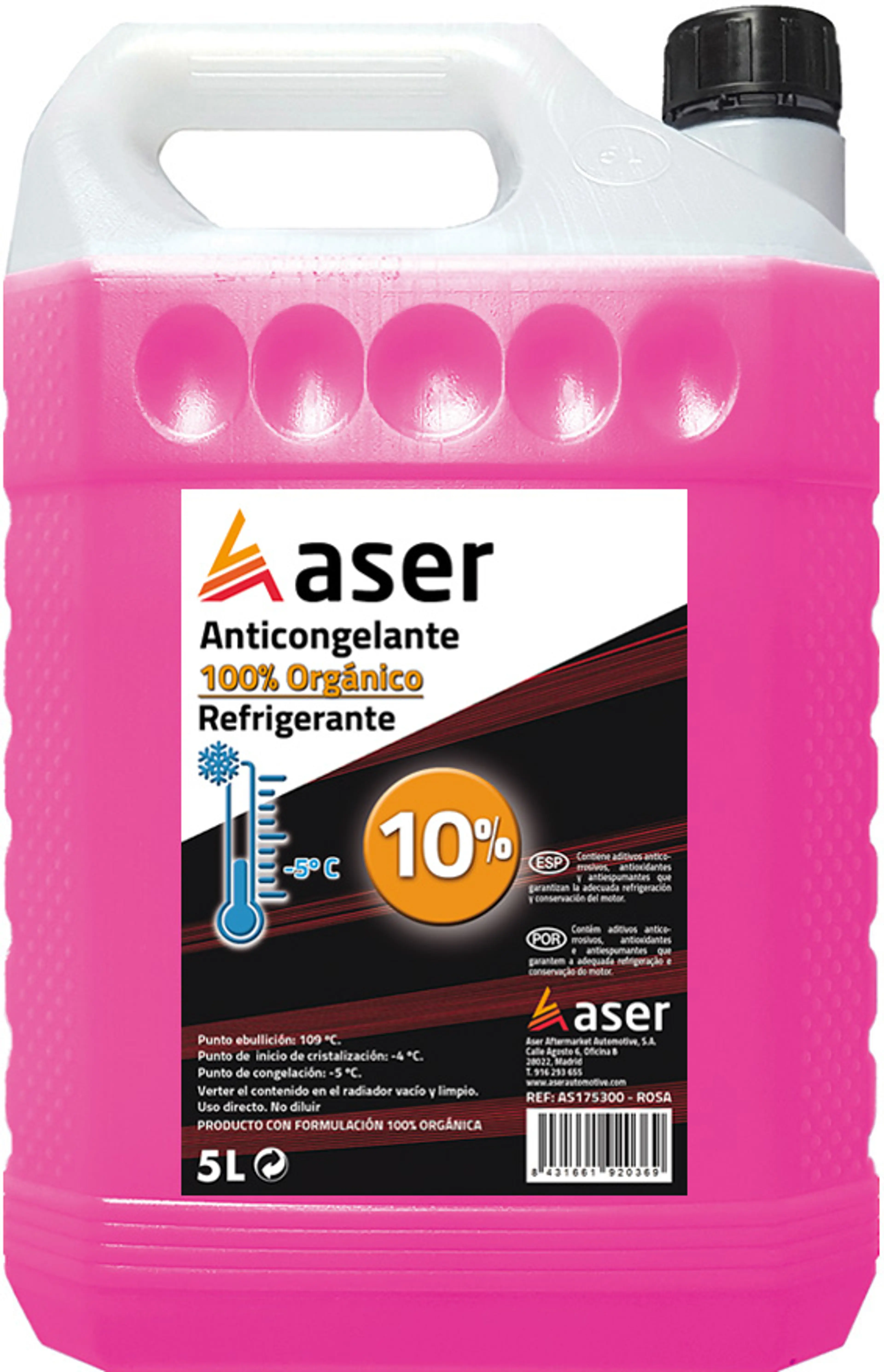 ASER ANTIC. 10% ROSA ORG. 5L