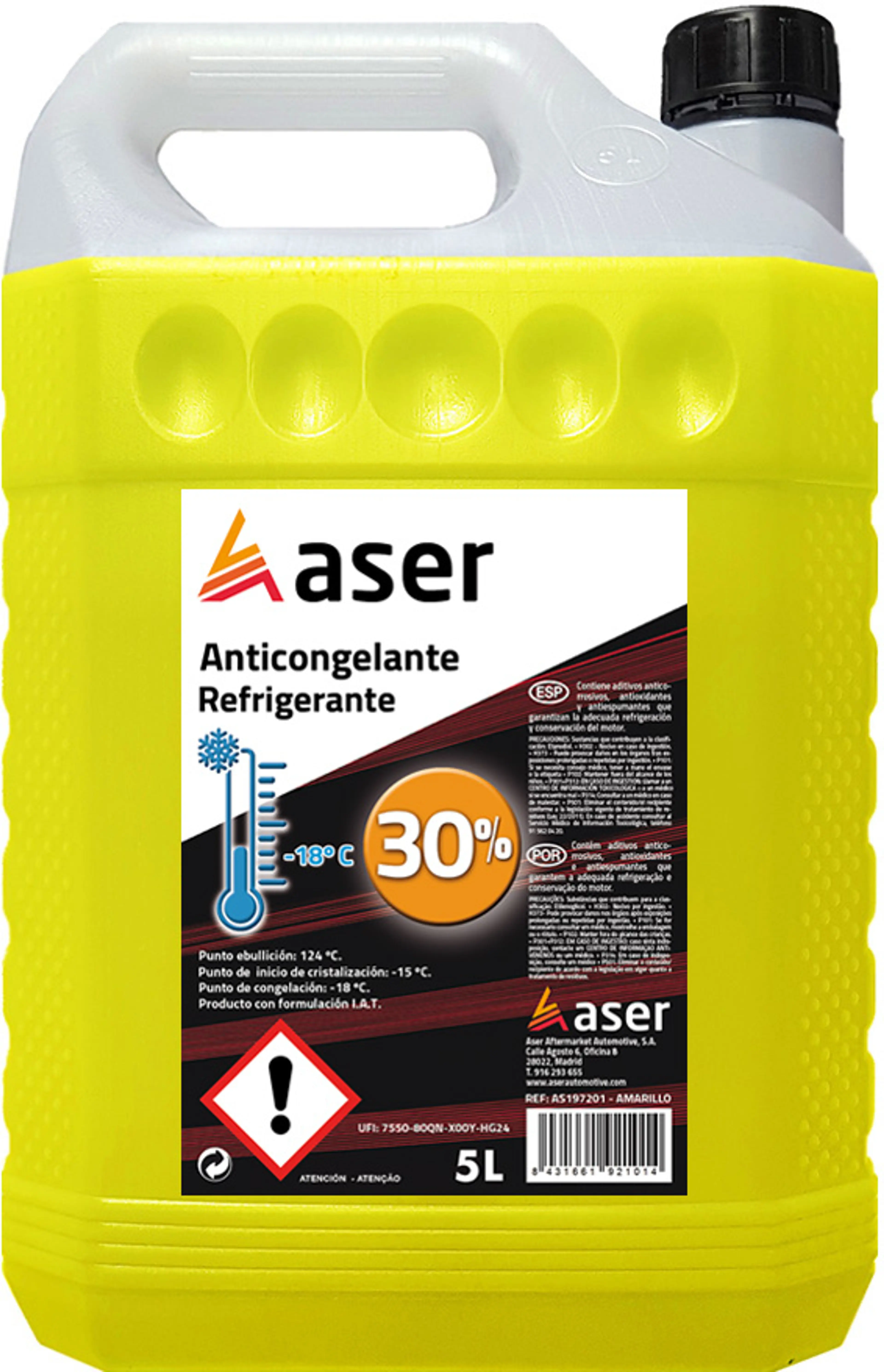 ASER ANTIC. 30% I.A.T. AMAR. 5L