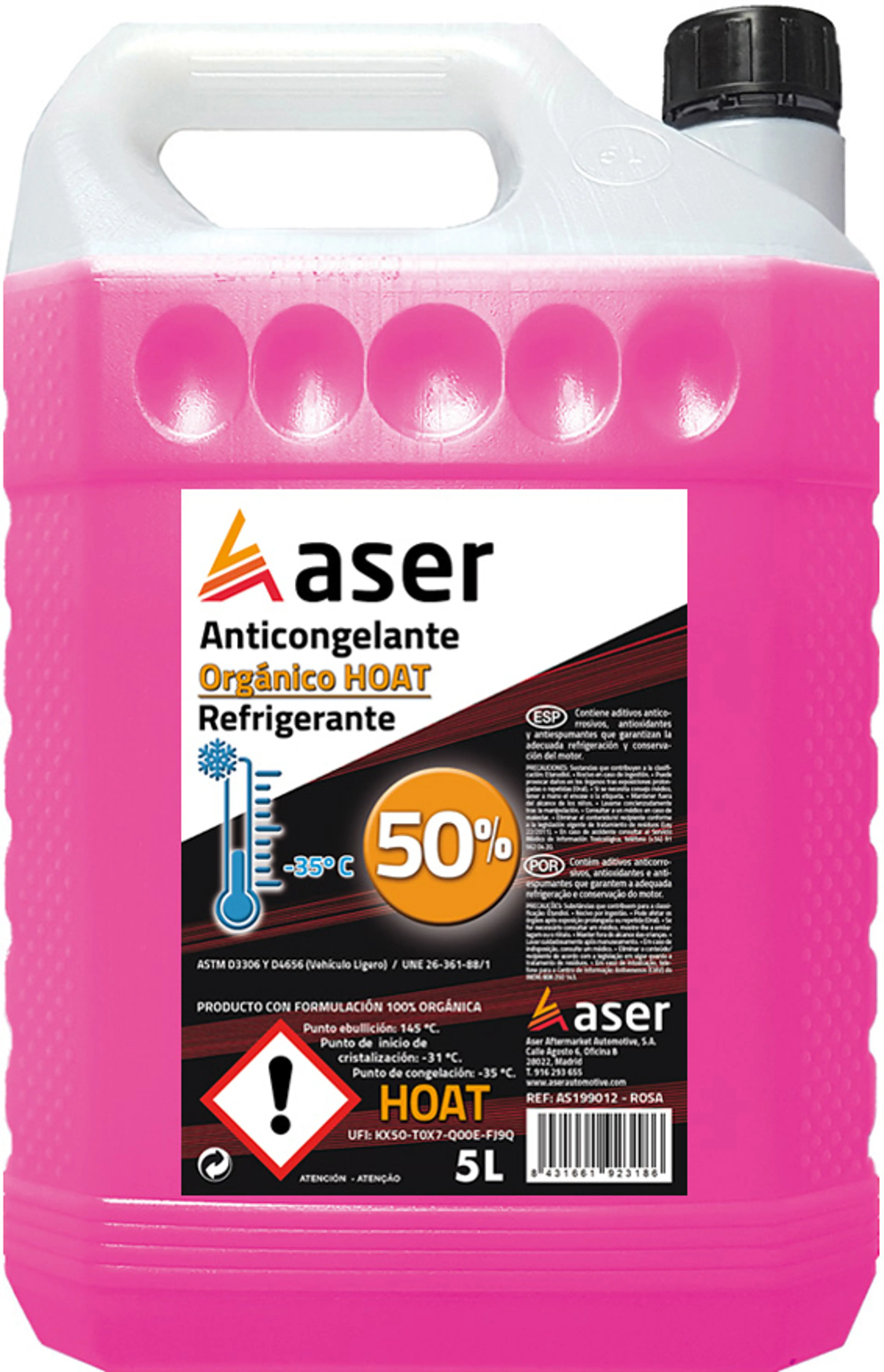 ASER ANTIC. 50% ROSA ORG. HOAT 5L