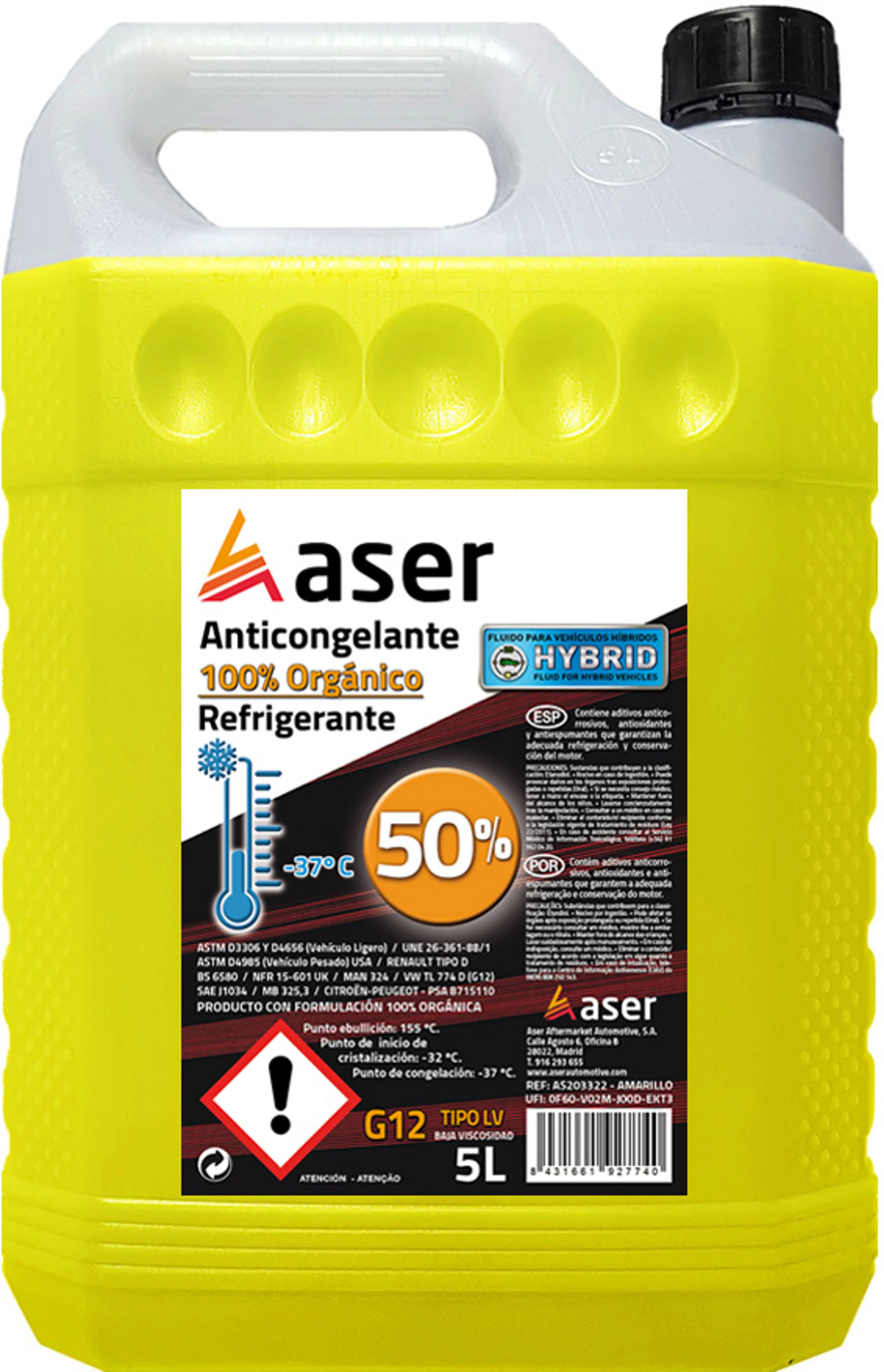 ASER ANTIC. HYBRID 50% AMA. ORG. 5L