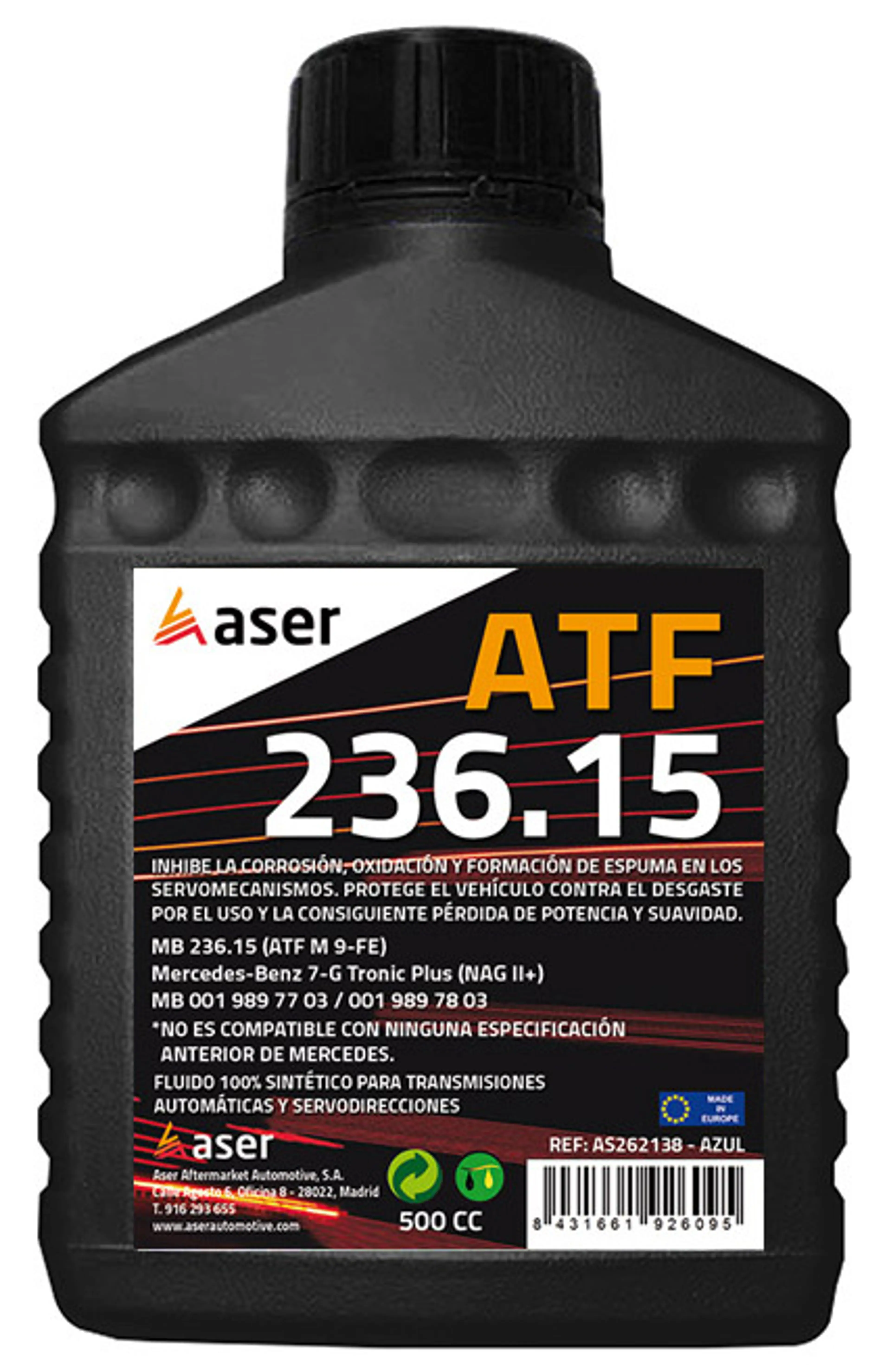 ASER LUB. A.T.F. MB 236.15 100% 500