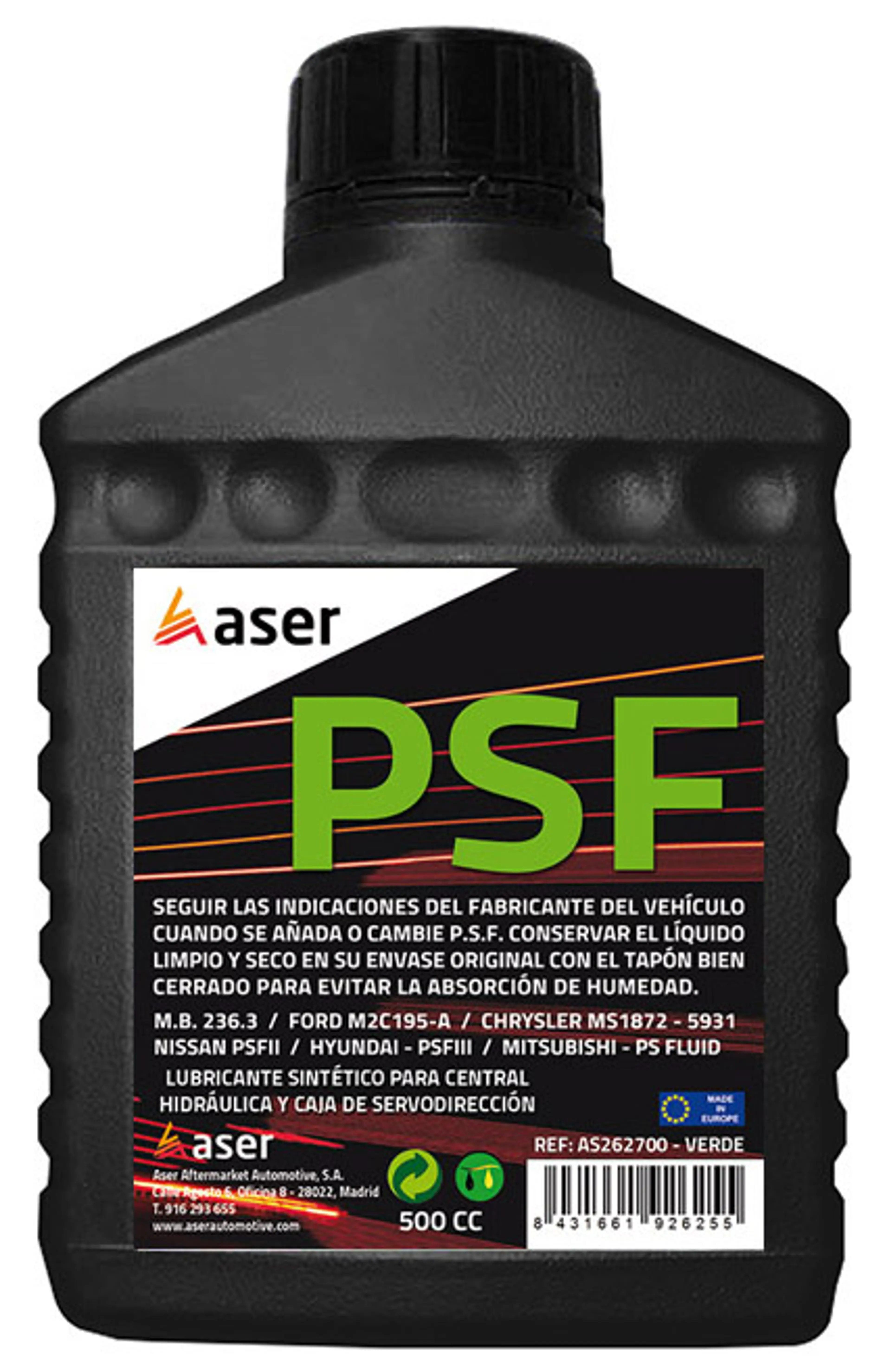 ASER P.S.F. LUB. 20L