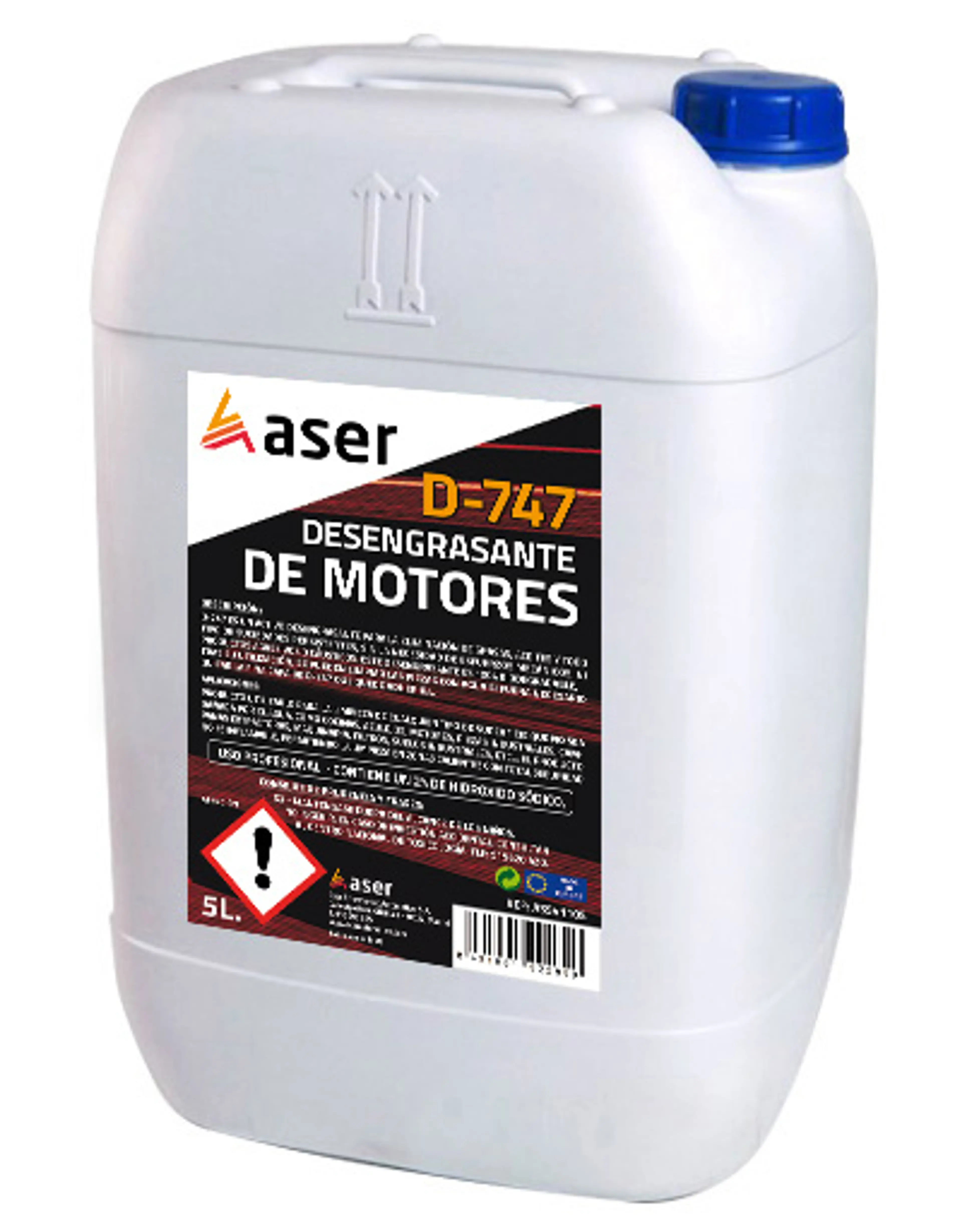 ASER DESENGRASANTE ALC. D-747 -20L