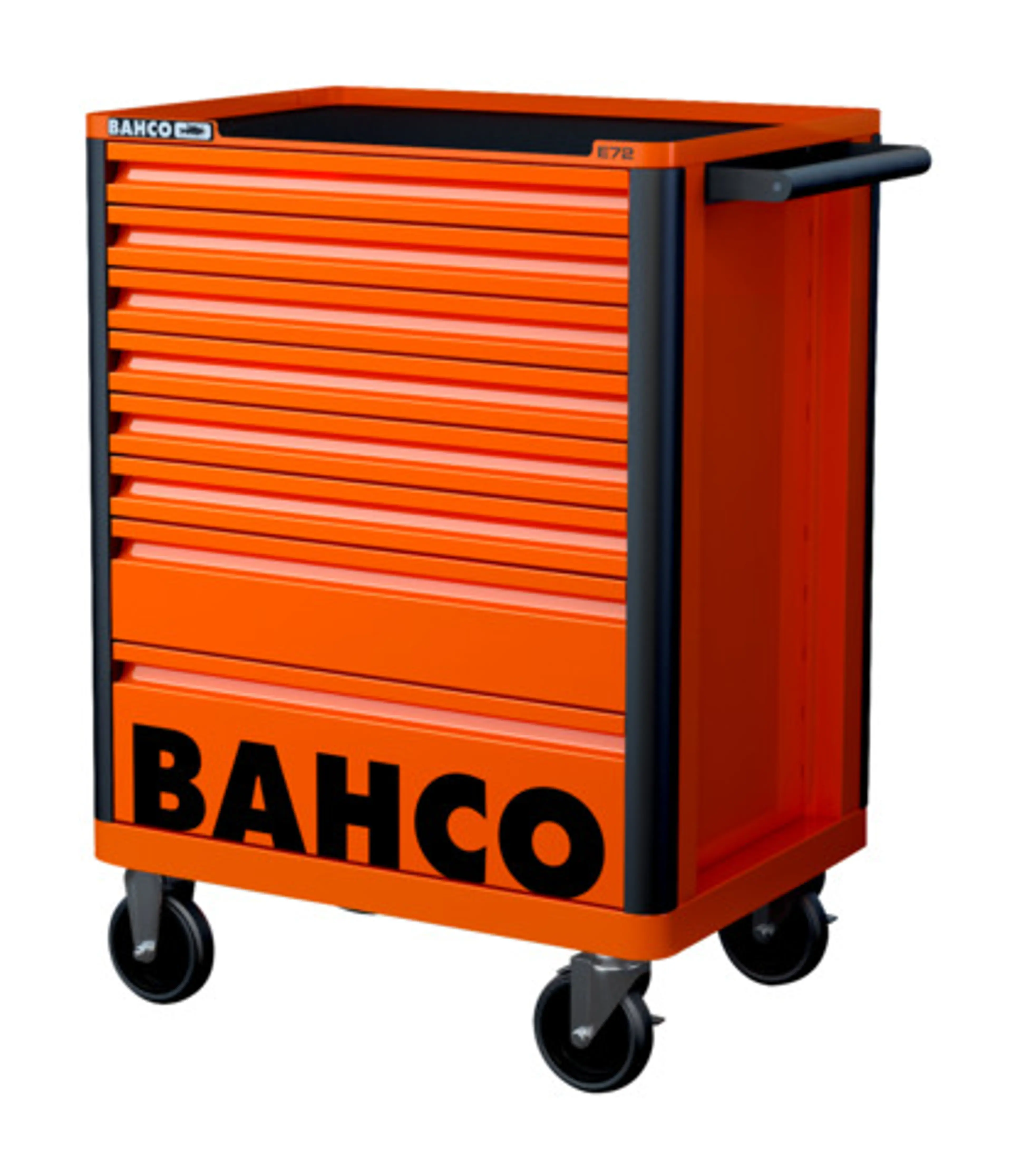 CARRO E72 26" 8 CAJ NARANJA