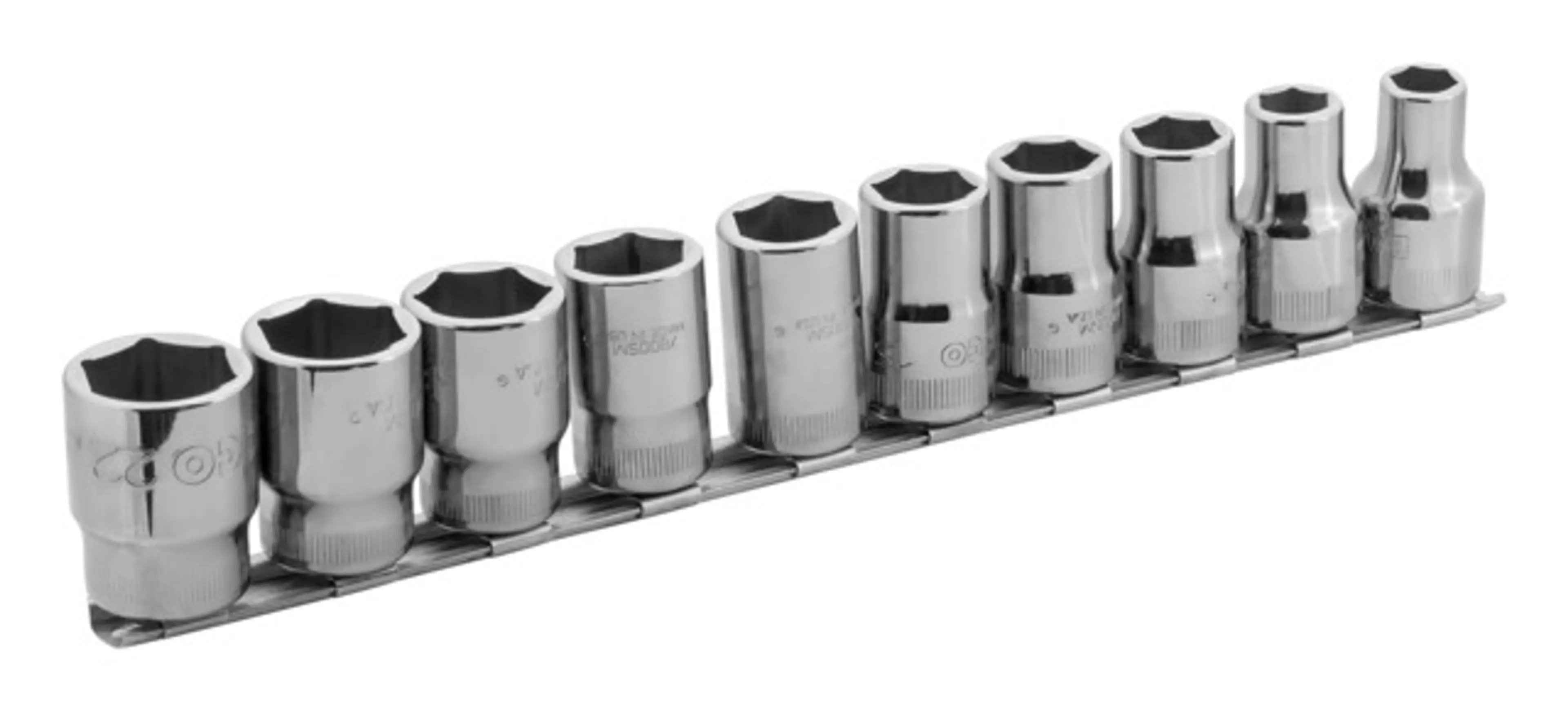 JGO.VASOS E/REGLETA 1/2"10 PZS