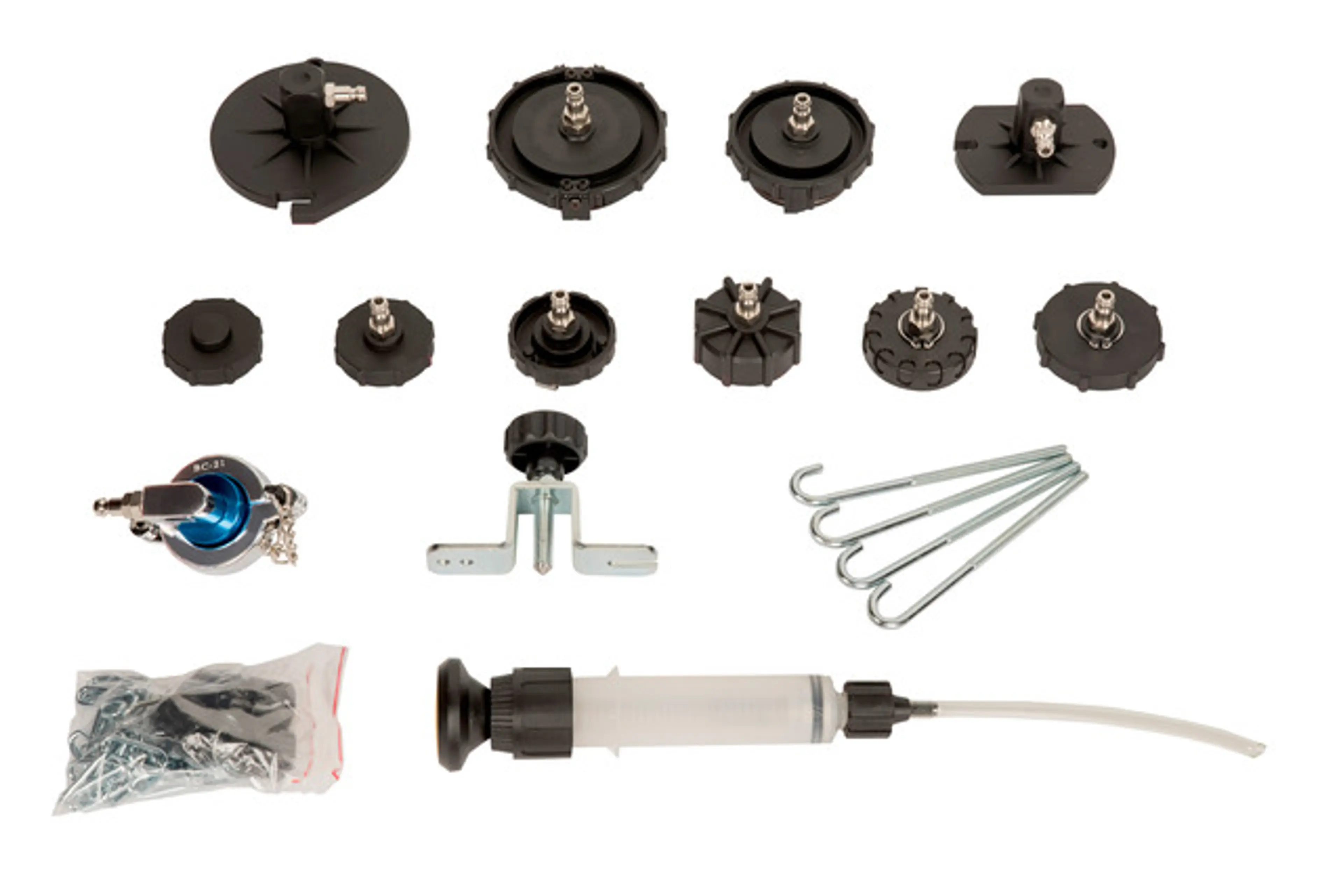 JGO.ADAPTADORES P/PURGADOR FRENOS