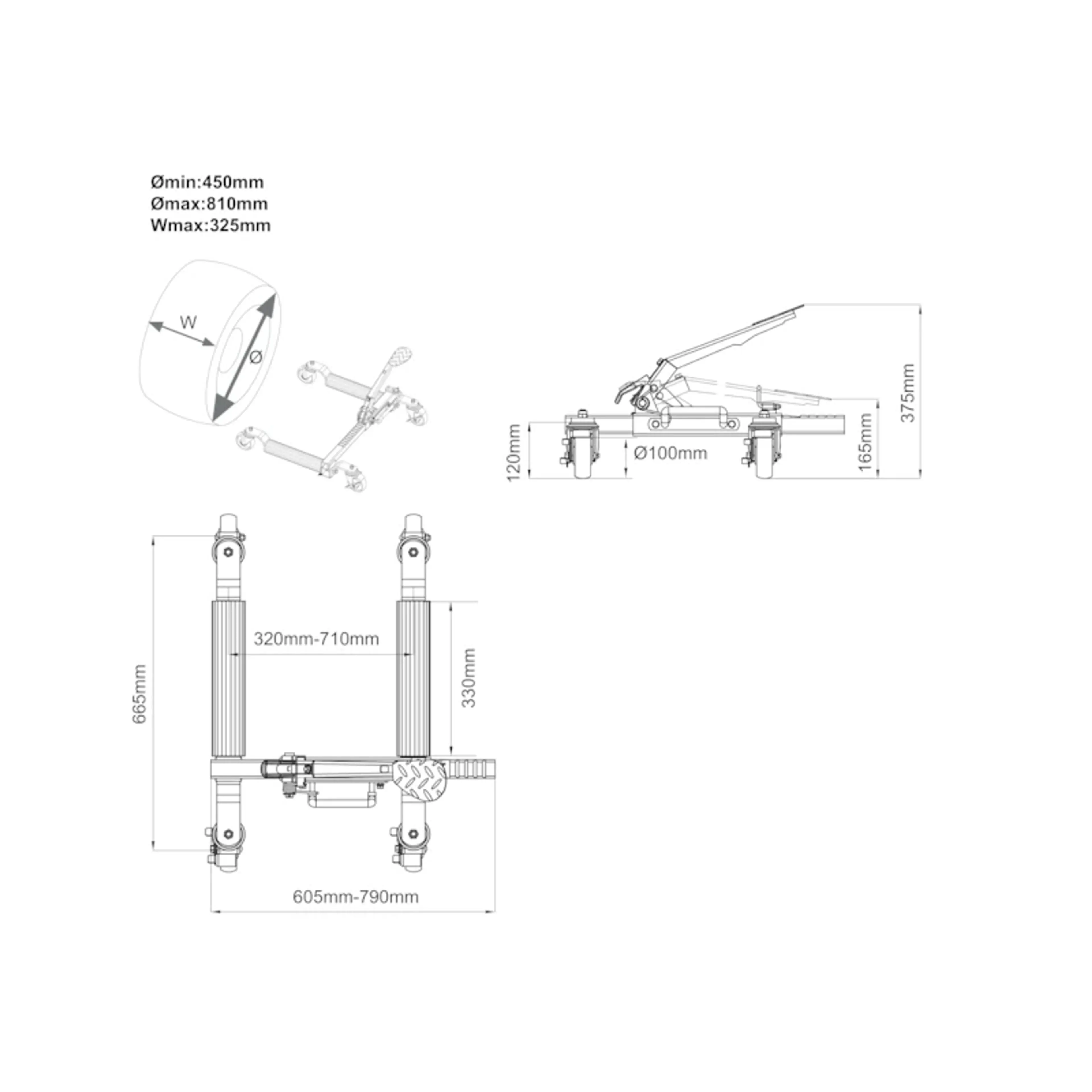 PLATAFORMA RODANTE 680KG