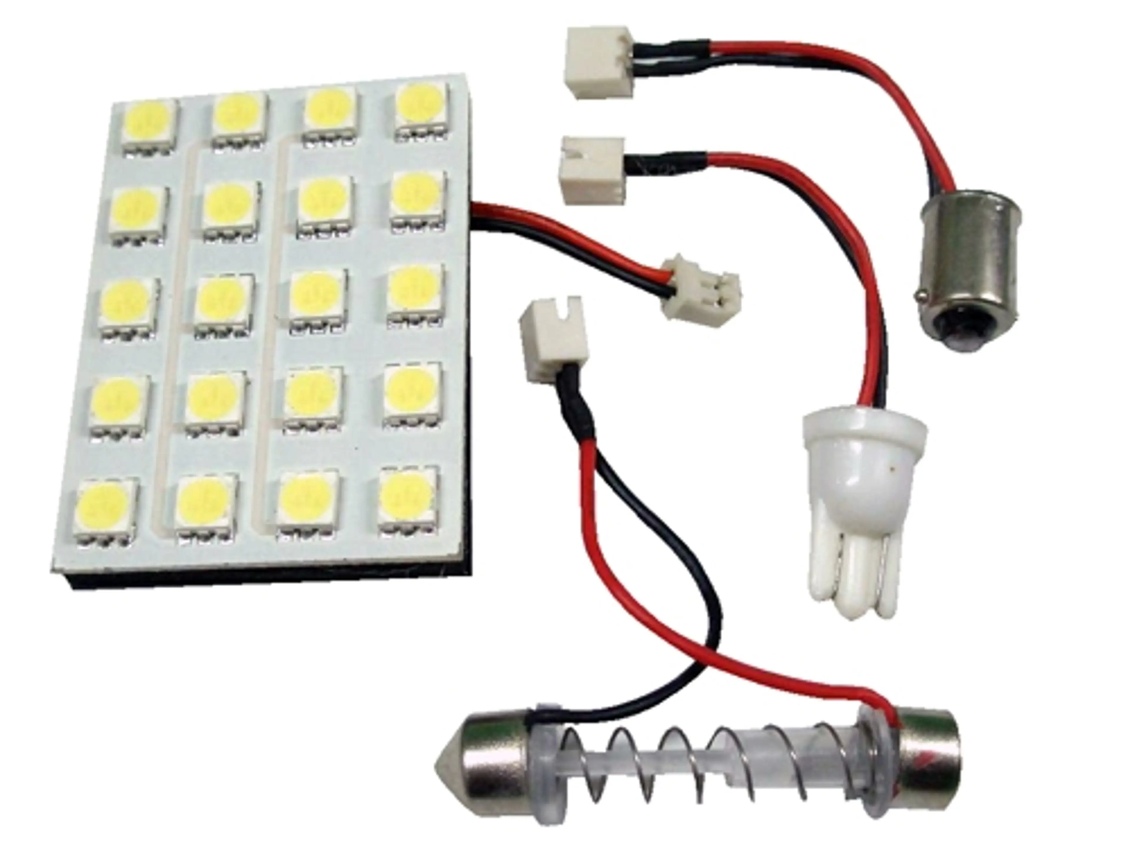 PLACA 20 HP LEDS BLANCOS 38X30MM C/
