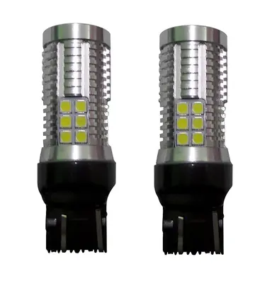 BOMBILLAS T20 DE 2 POLOS LED BLANCO