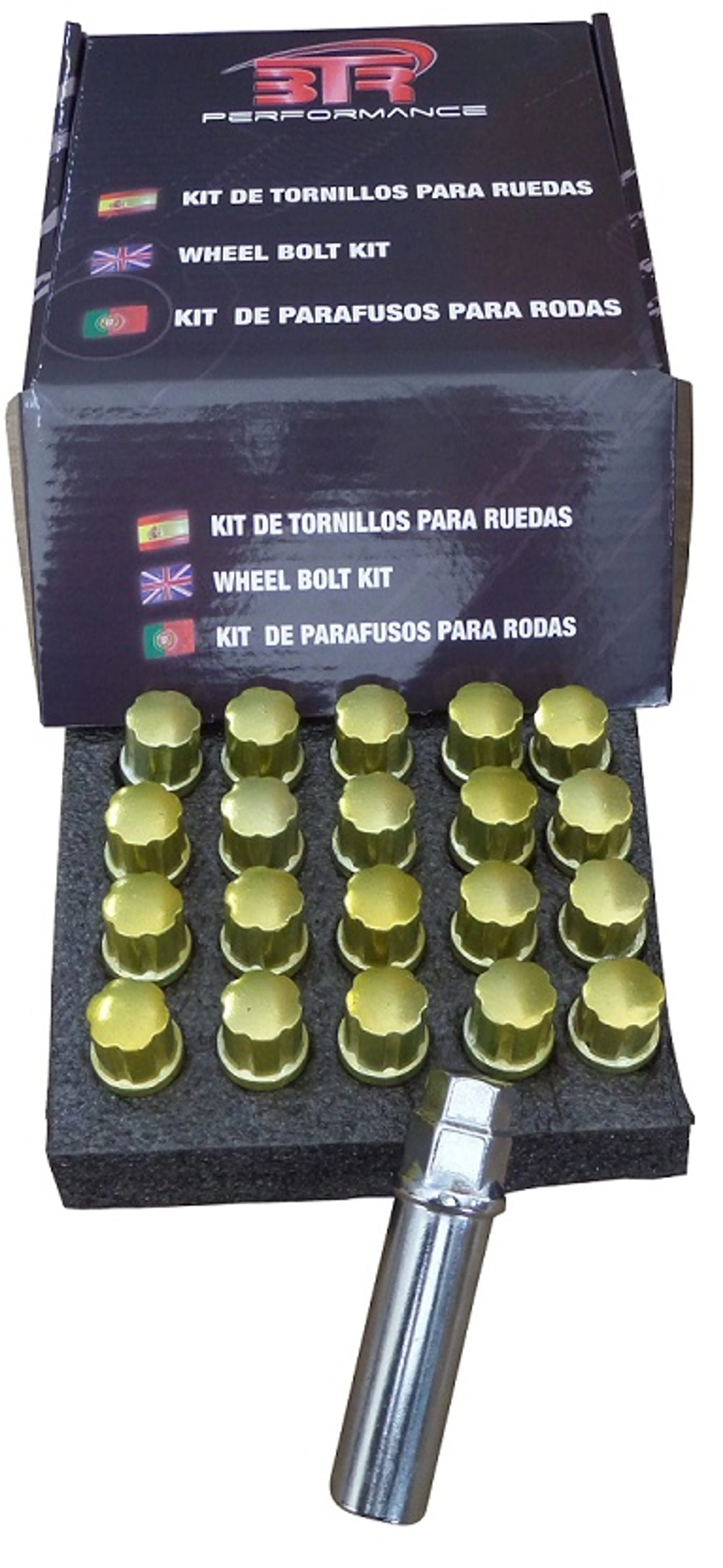 20 TORNILLOS CONICOS RACING M12X1.2