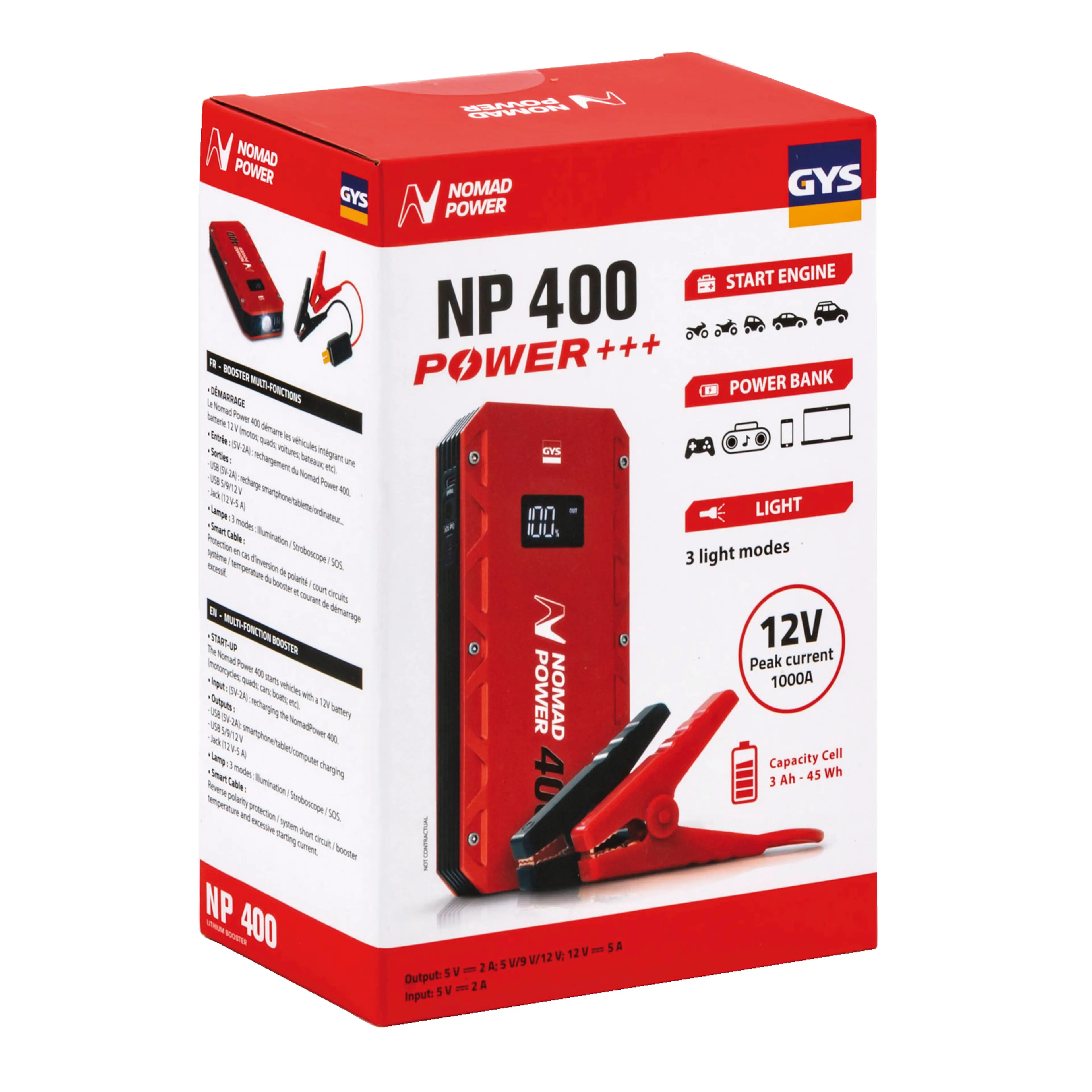 BOOSTER LITIO NOMAD POWER 400