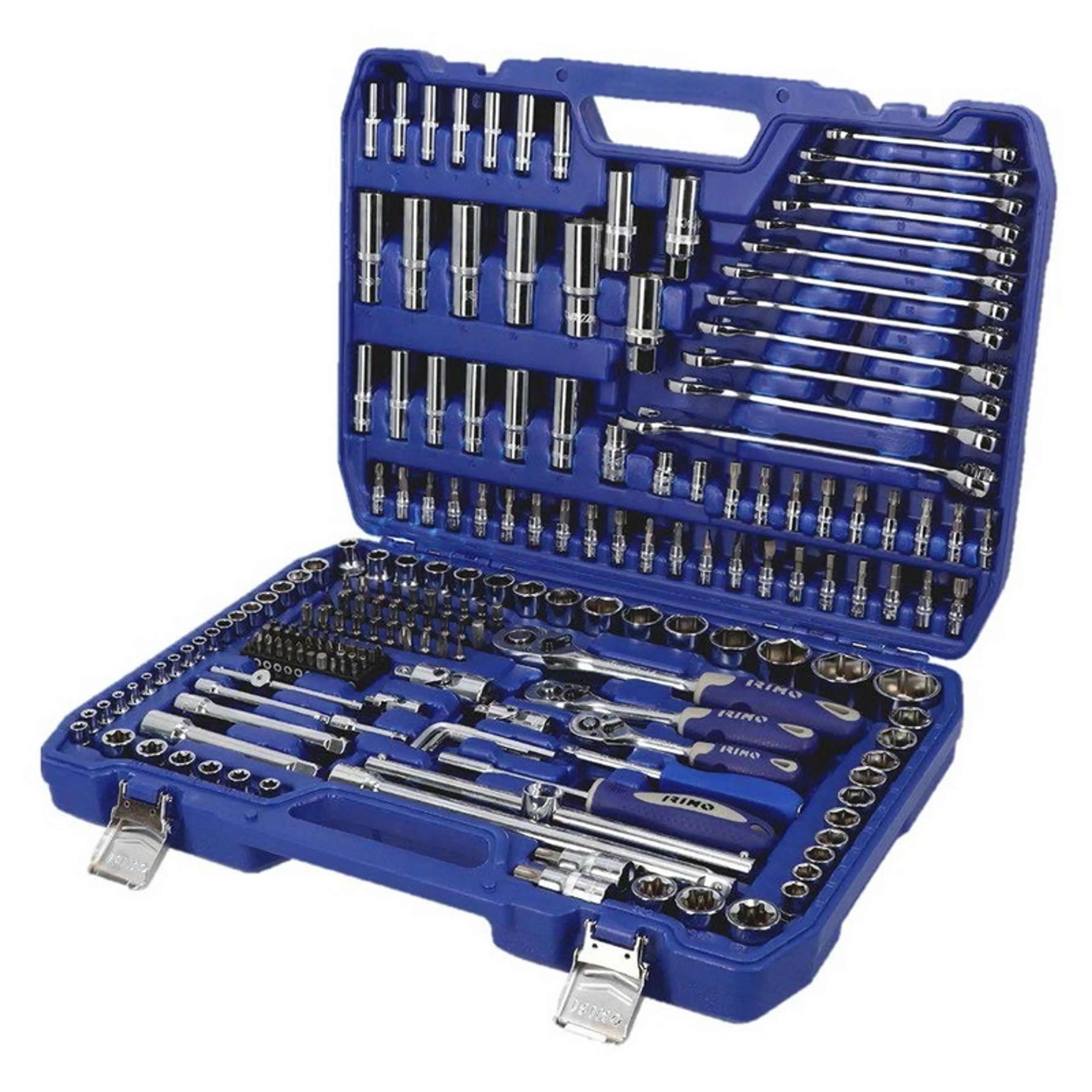 MALETÍN 1/4"-3/8"-1/2" 216PCS