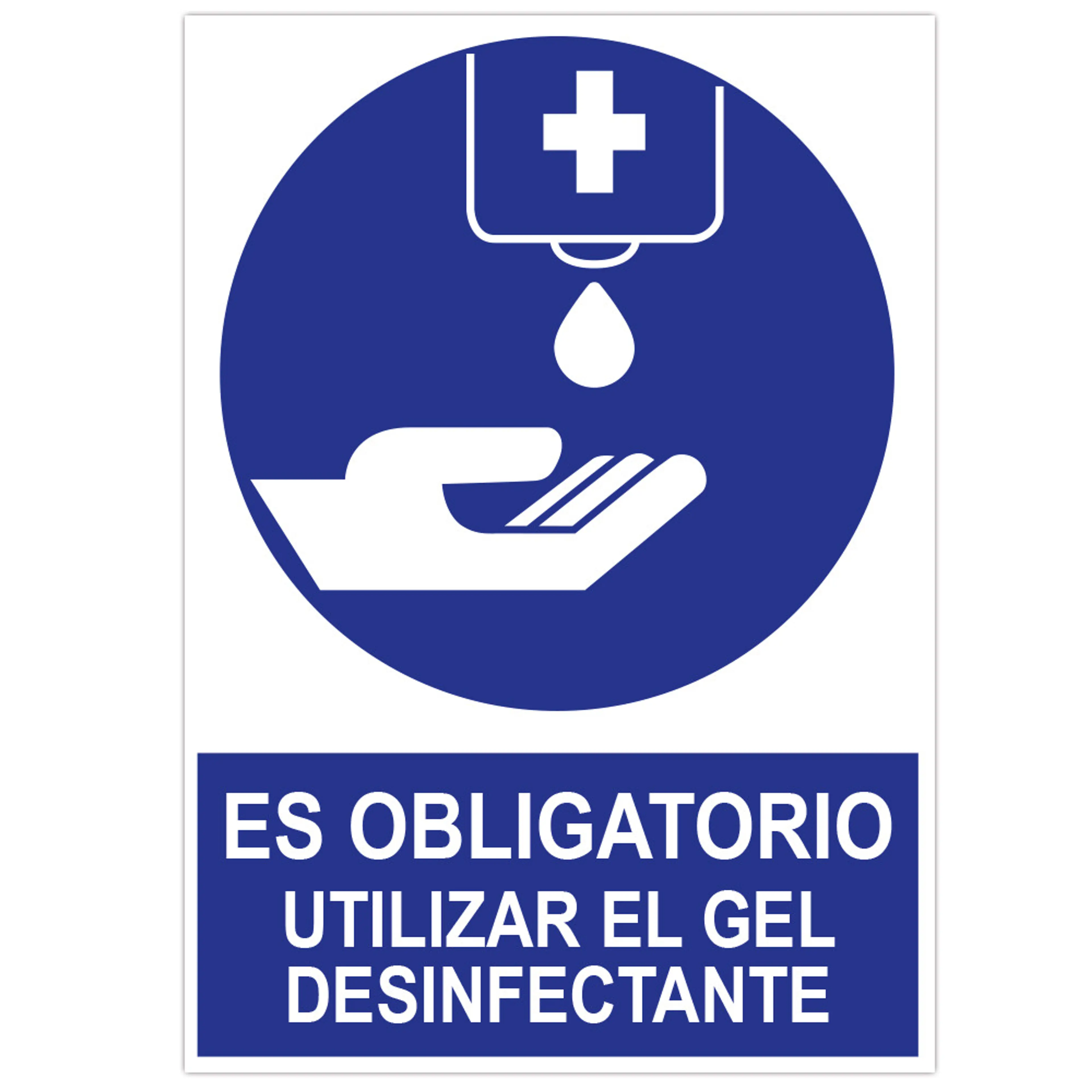 POSTER CARTULINA  A3 CON "ES OBLIGA