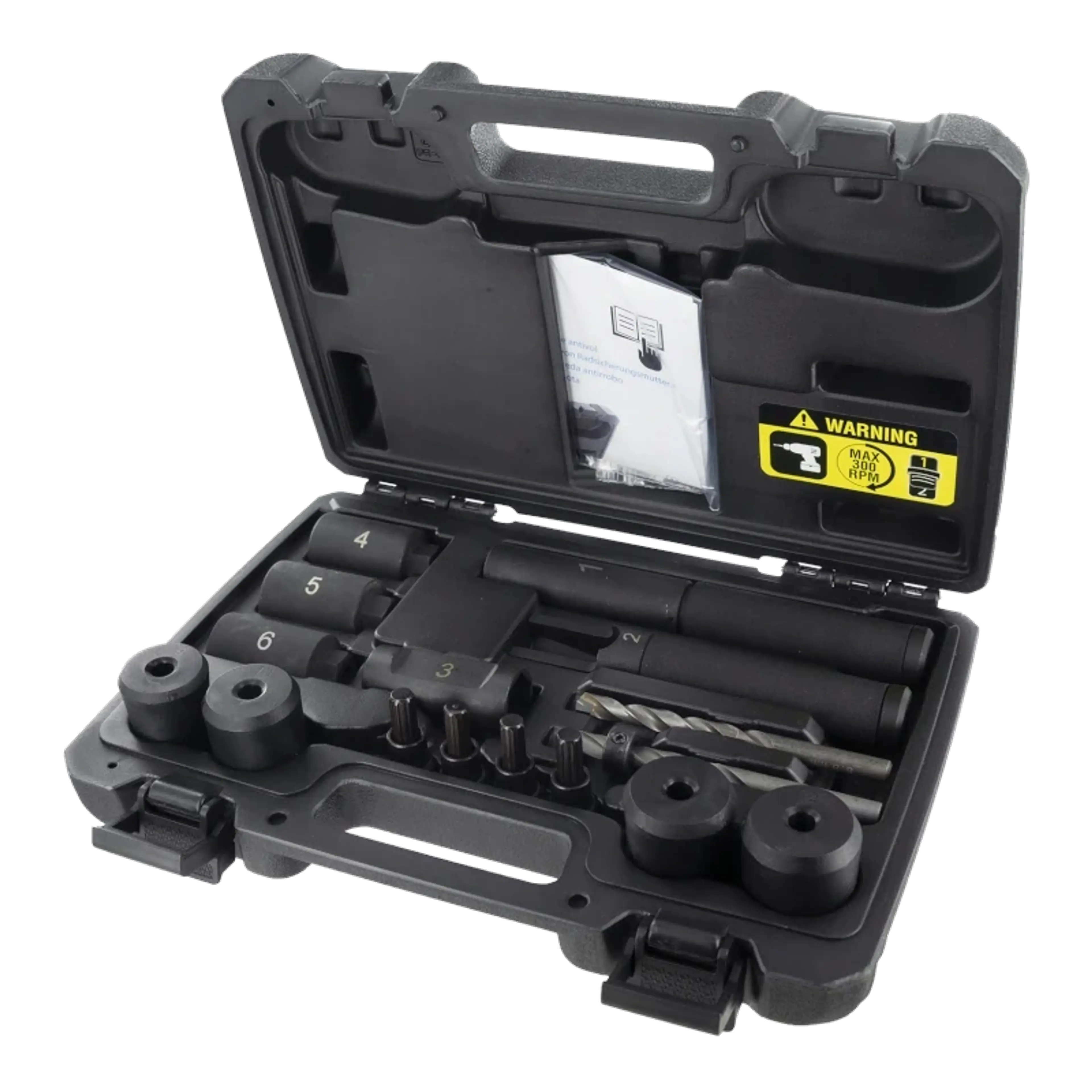 KIT EXTRACCION TORNILLOS SEGURIDAD