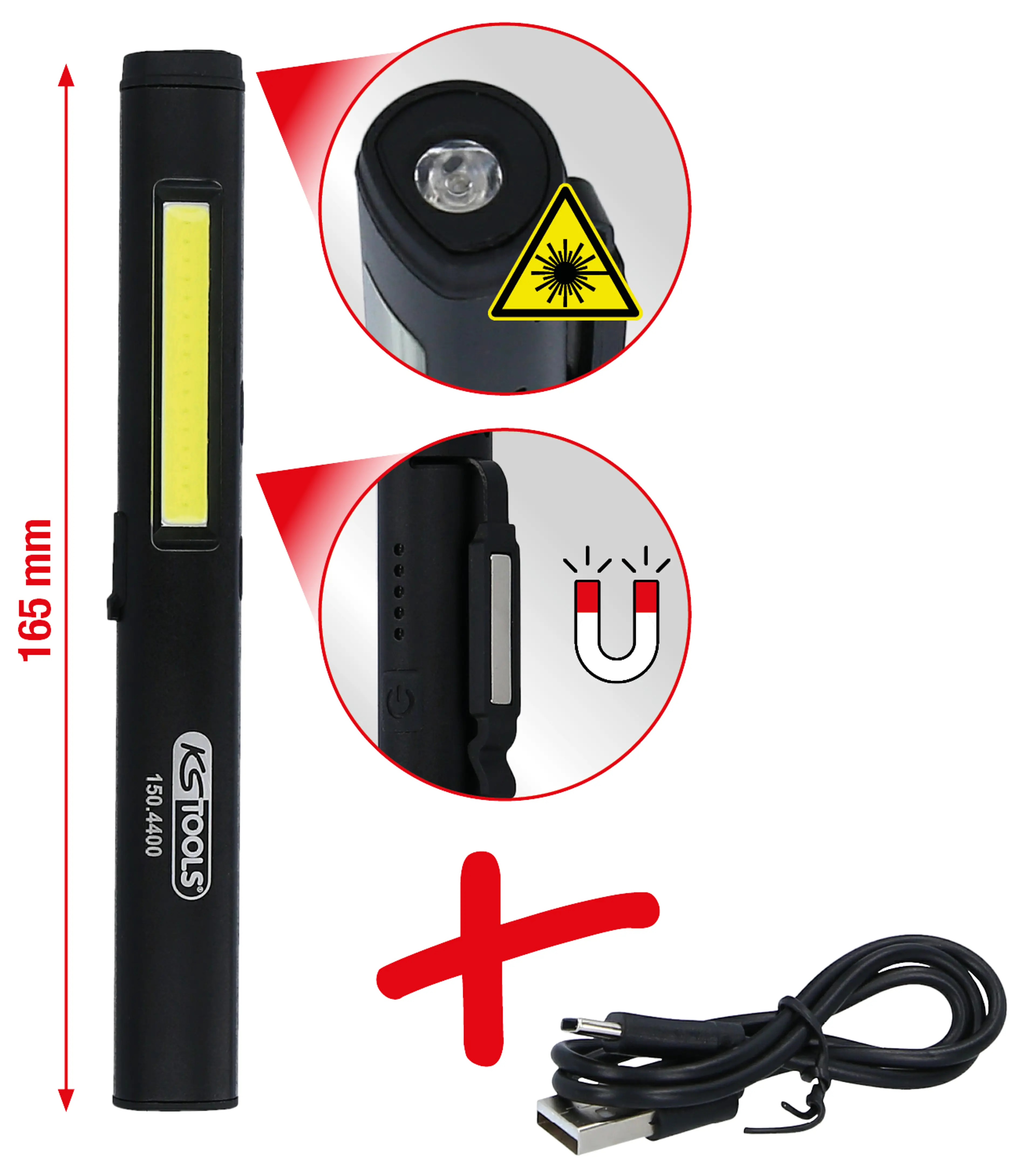 LÁMPARA DE INSPECCIÓN LED COB STRIP