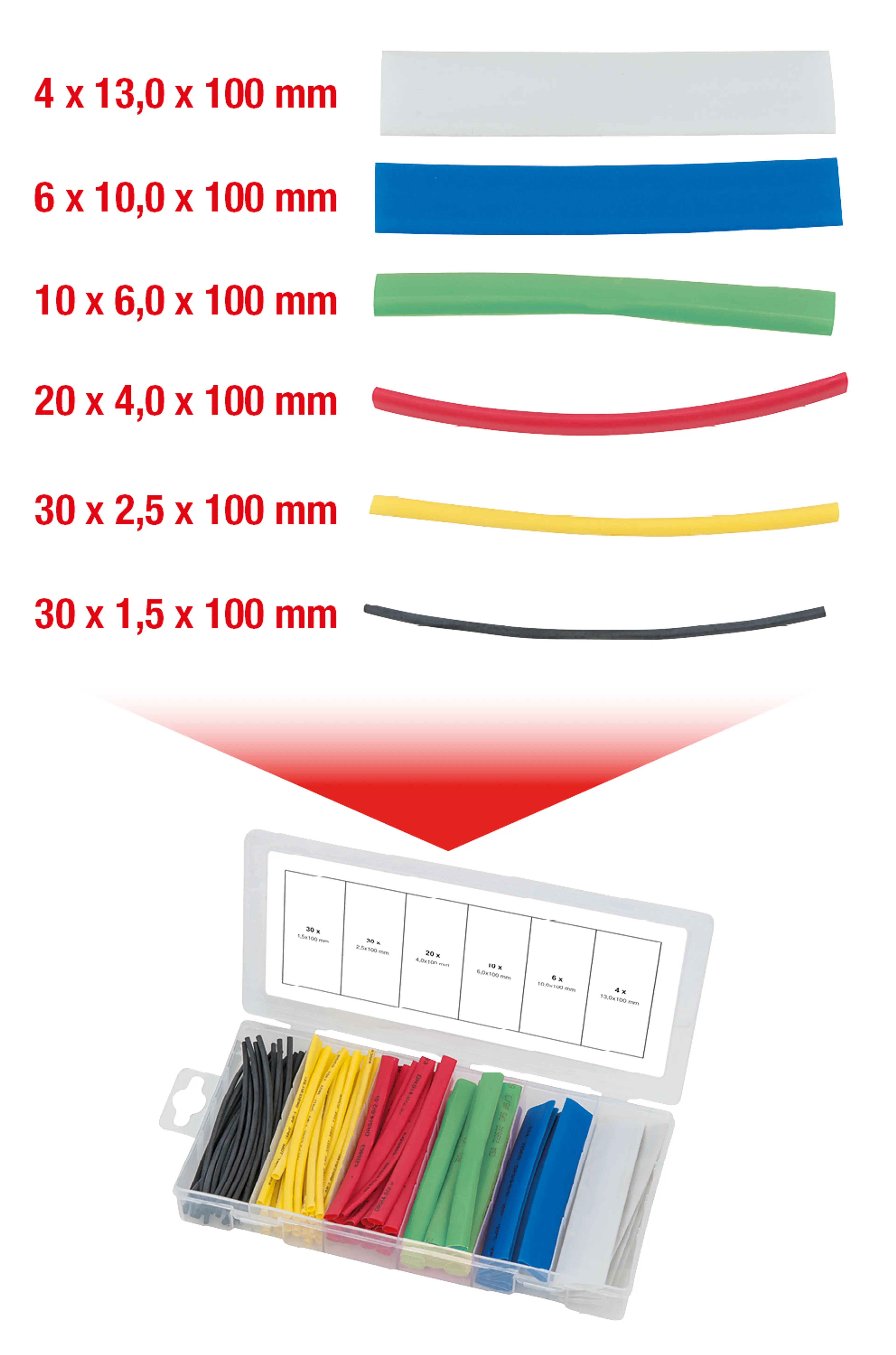 SURTIDO TERMORECTRACTIL COLORES