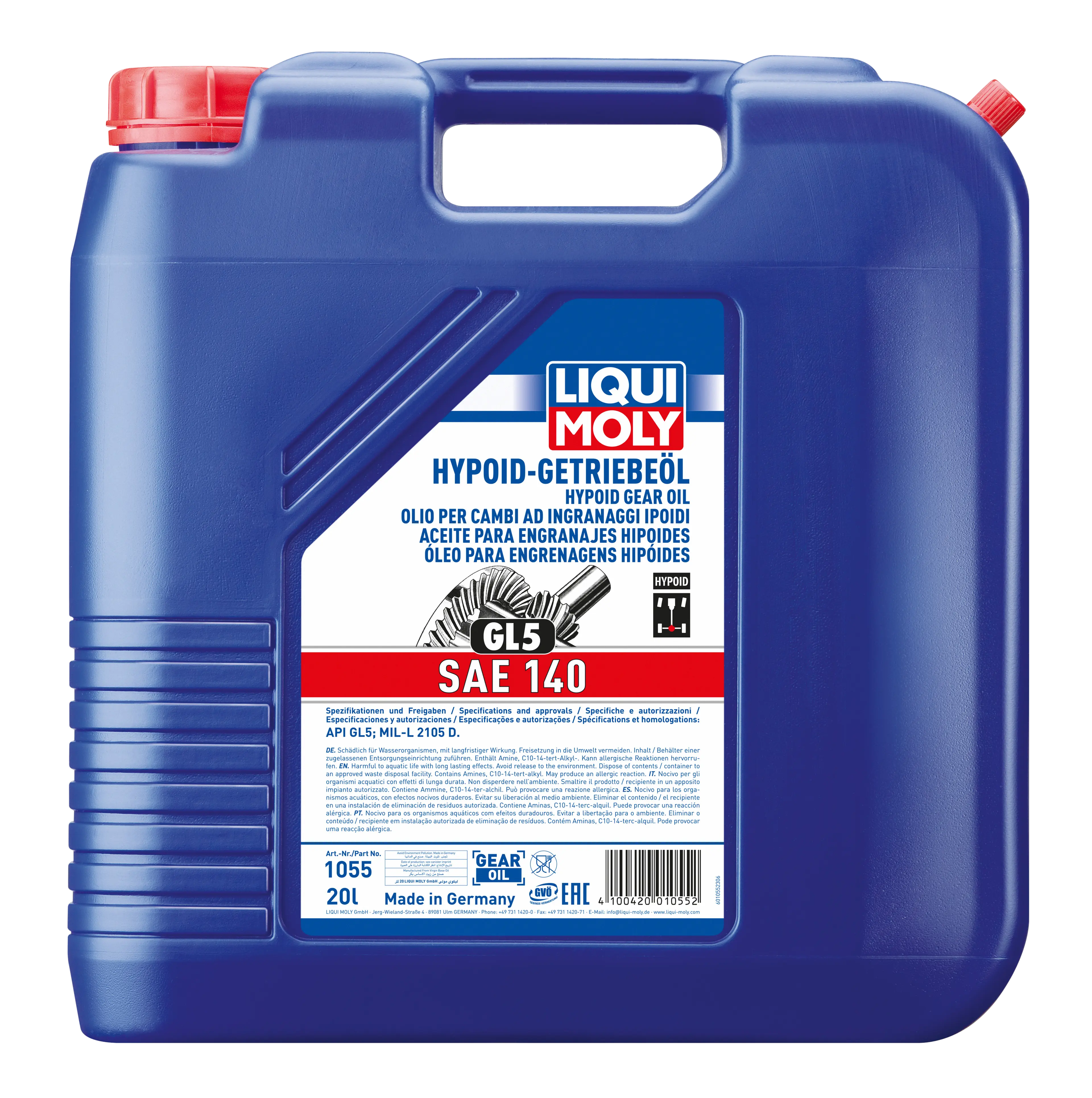 ACEITE PARA ENGRANAJES HIPOIDES (GL