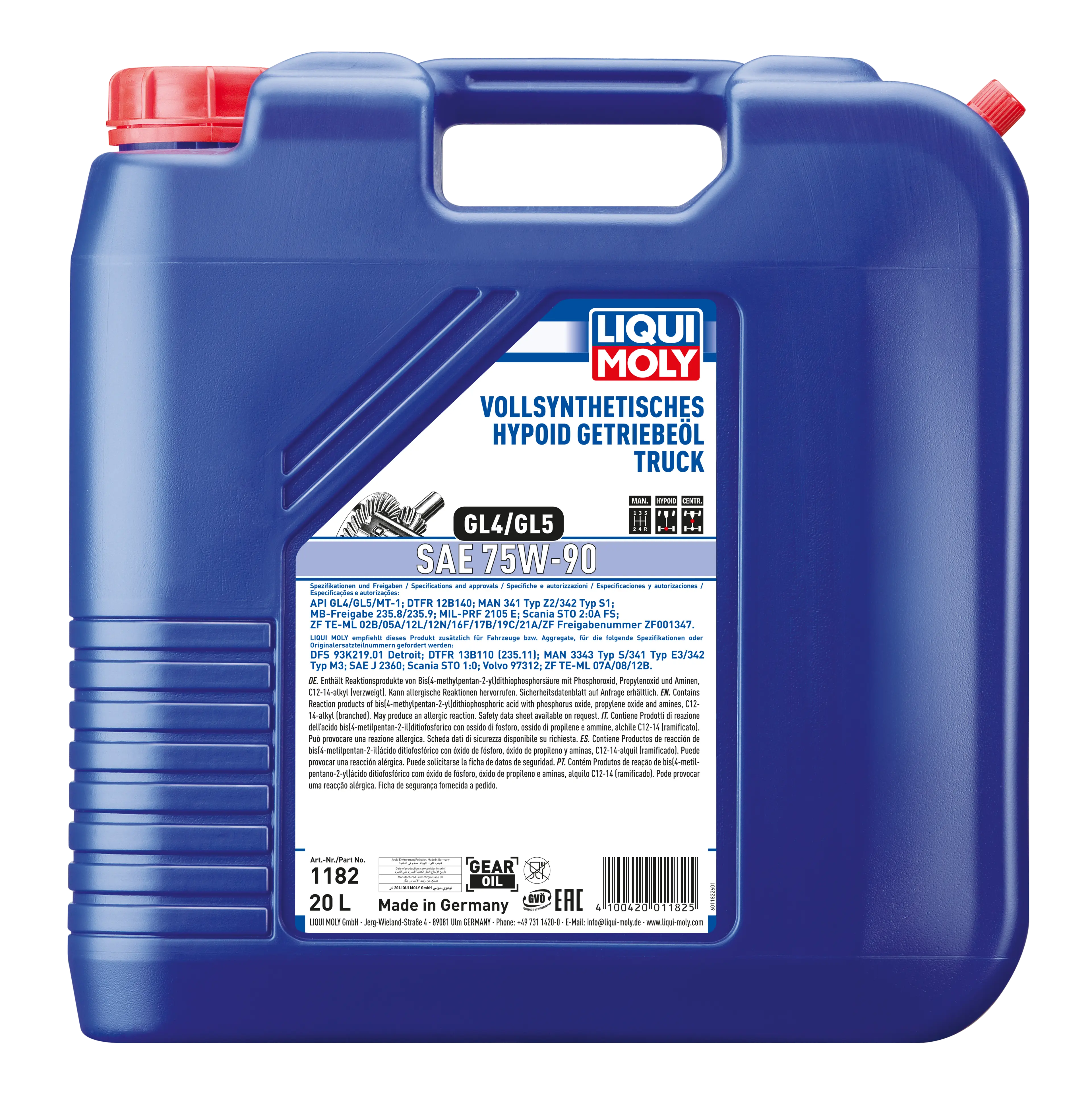 VOLLSYNTH.HYP TRUCK 75W90 20L