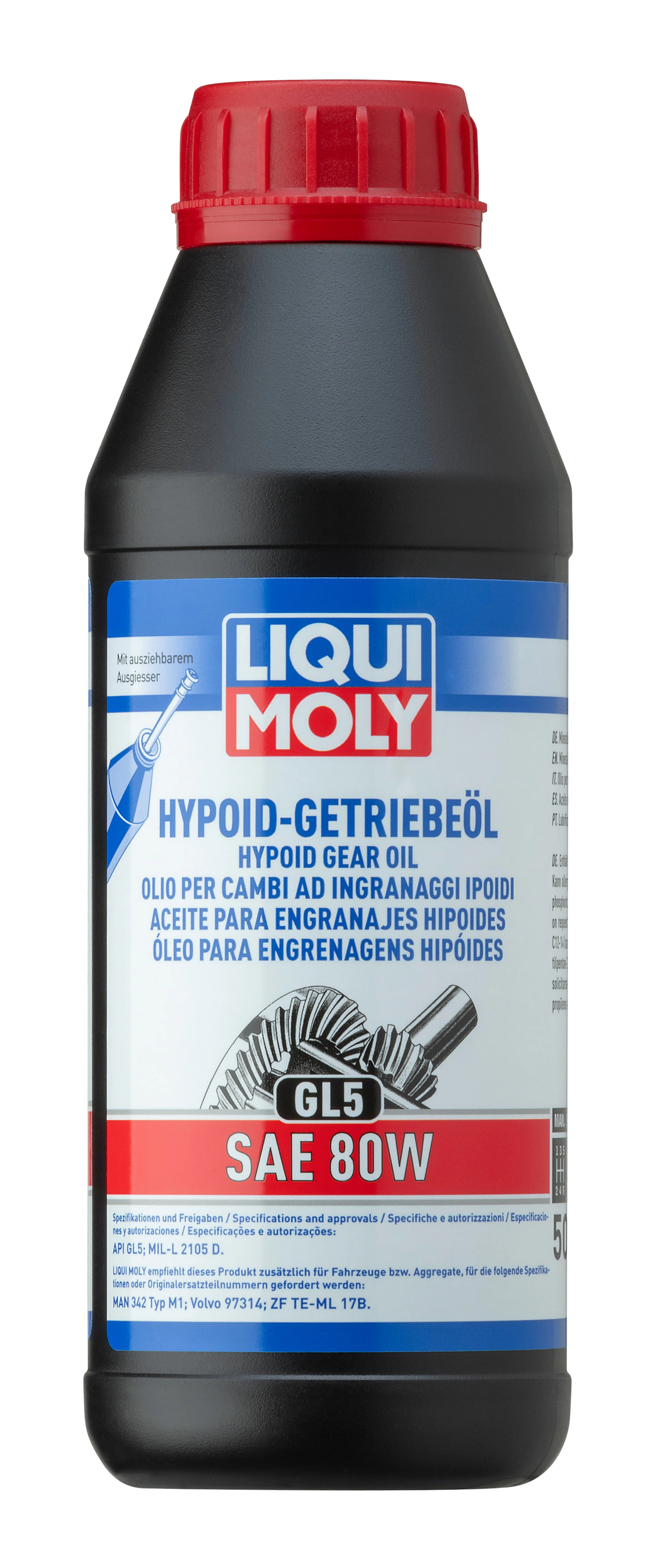 HYPOID-GETRIEBEÖL (GL5) SAE 80W