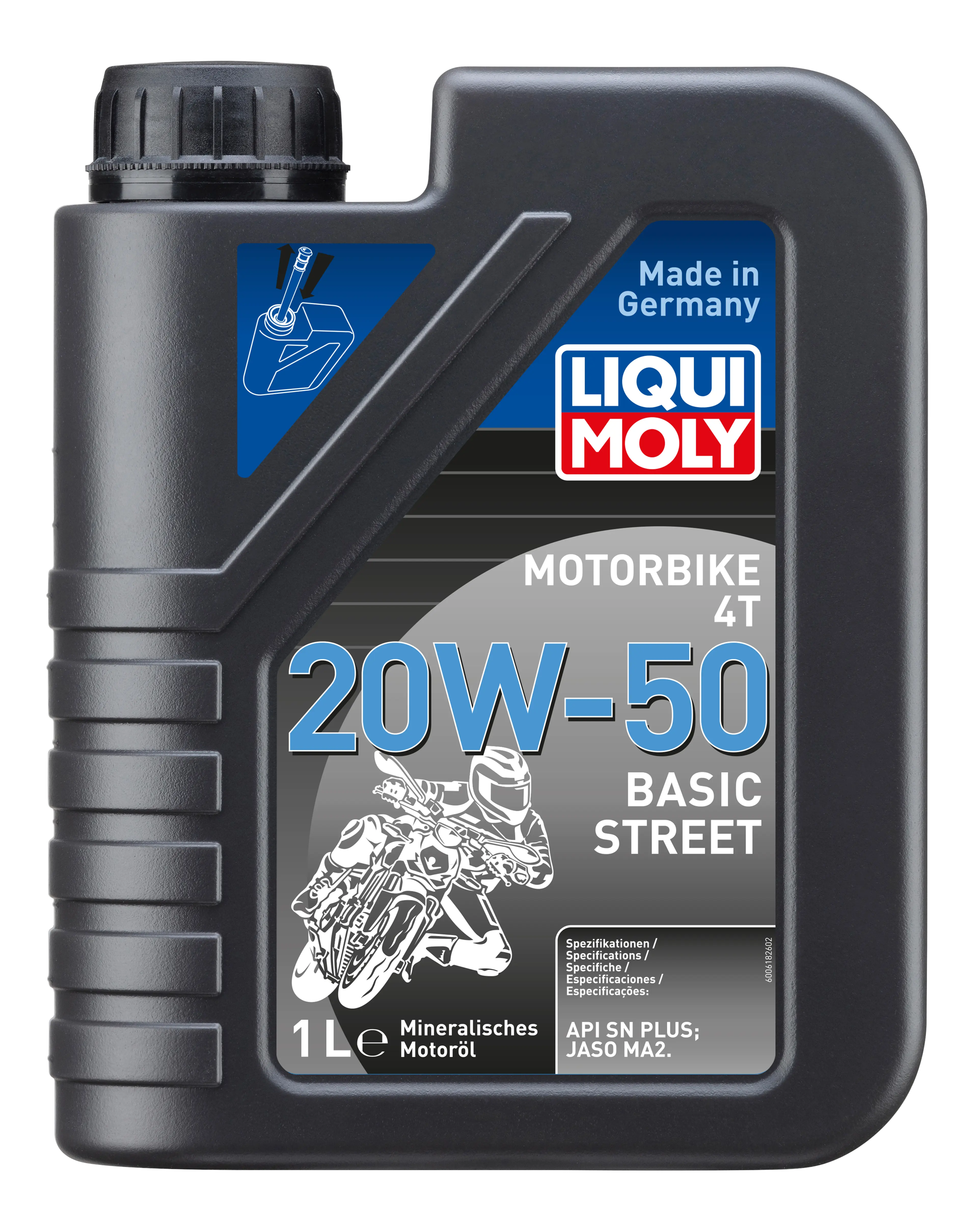 MOTORBIKE 4T 20W-50 BASIC STREET 1L