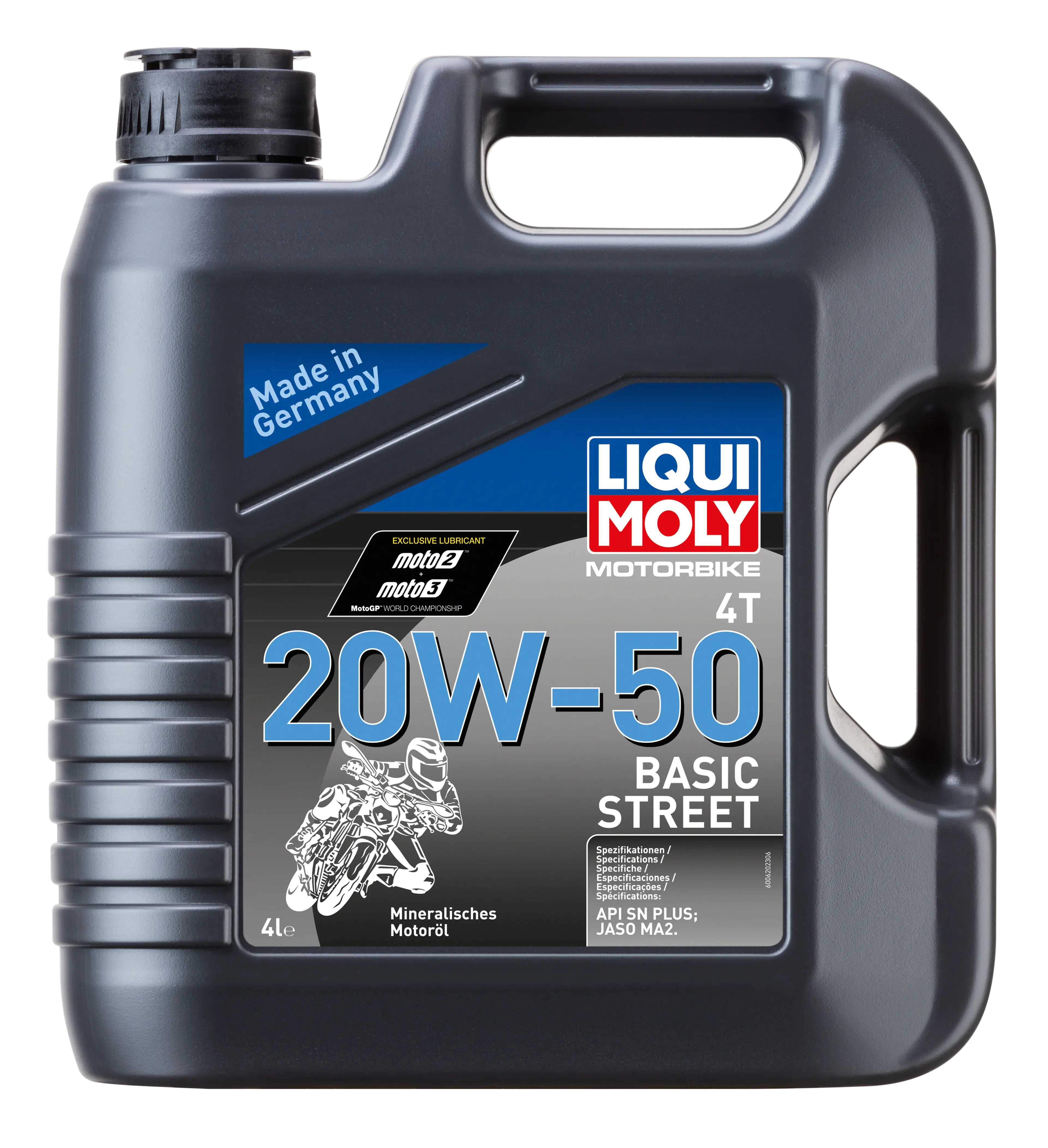 MOTORBIKE 4T 20W-50 BASIC STREET 4L