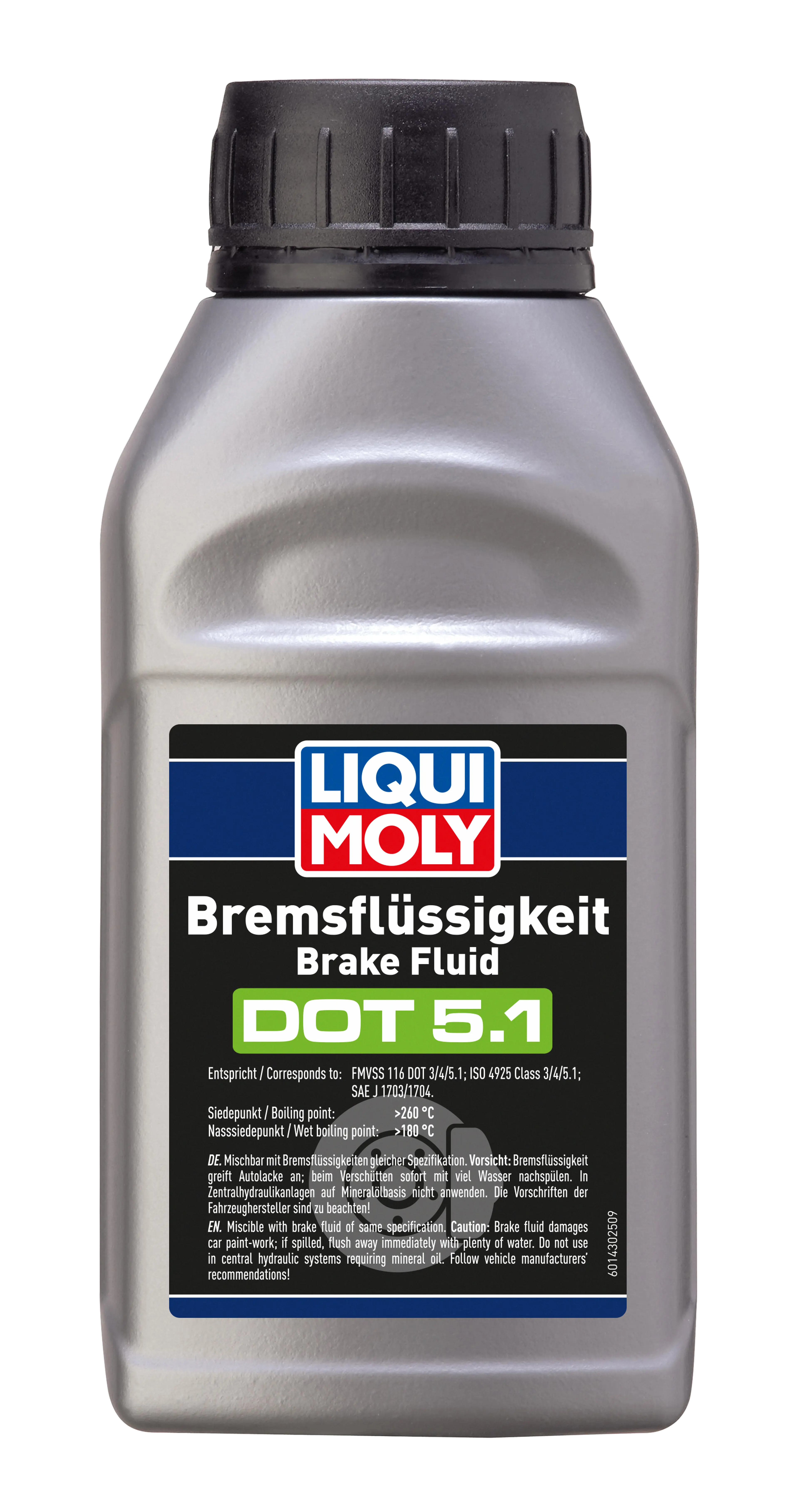 LIQUIDO PARA FRENOS DOT 5.1 500ML