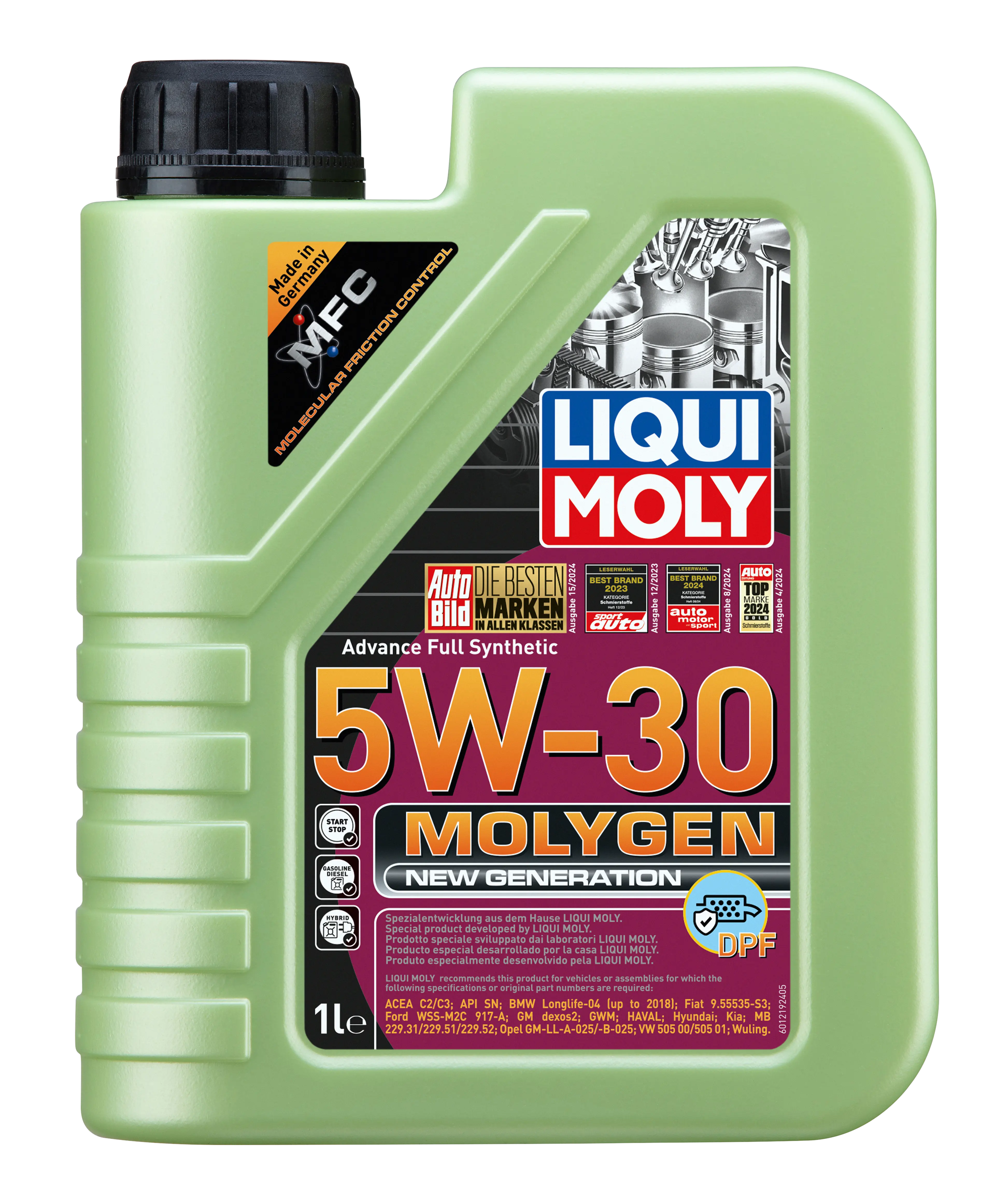 MOLYGEN NEW GENERATION 5W-30 DPF 1L