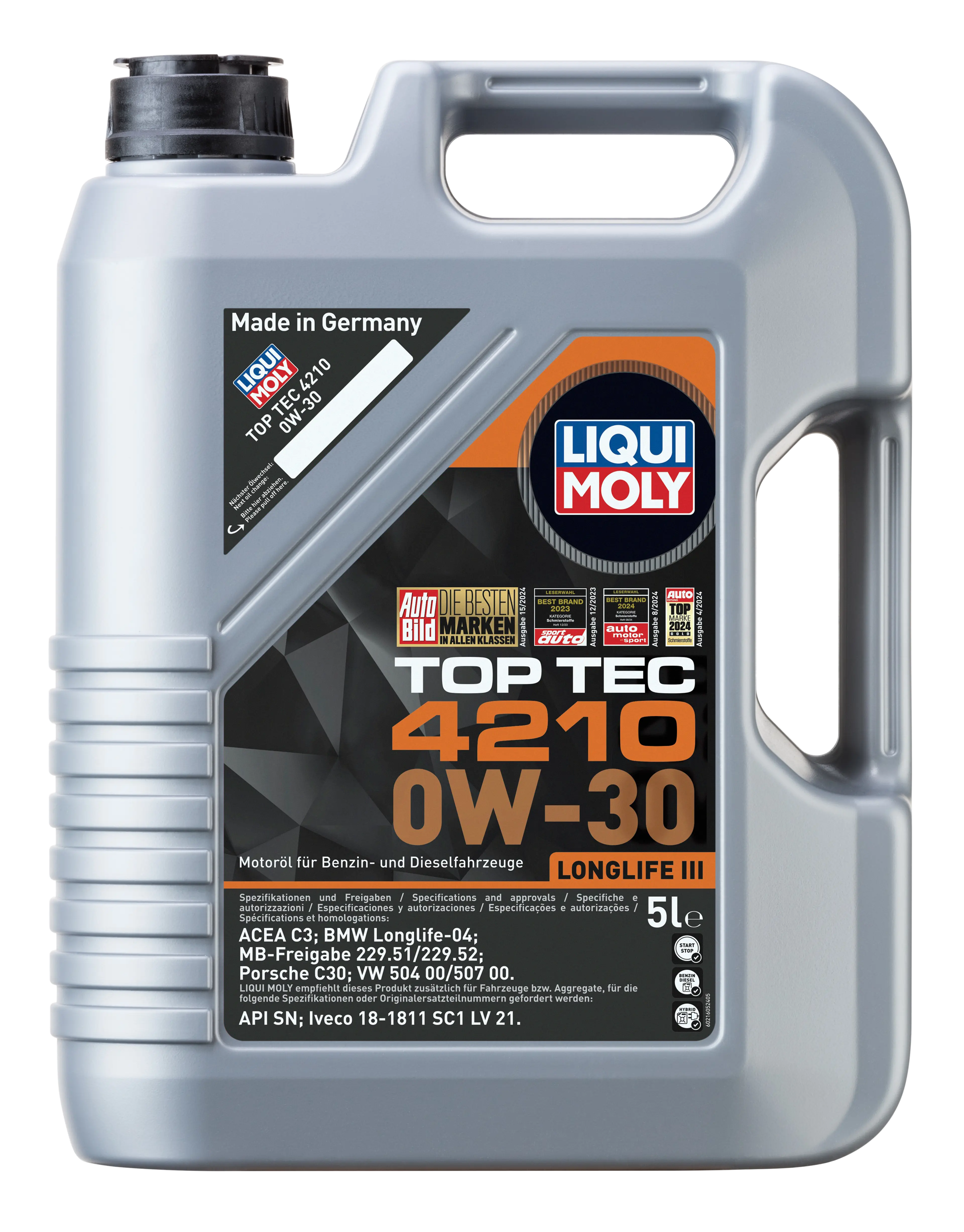 TOP TEC 4210 0W-30 5L