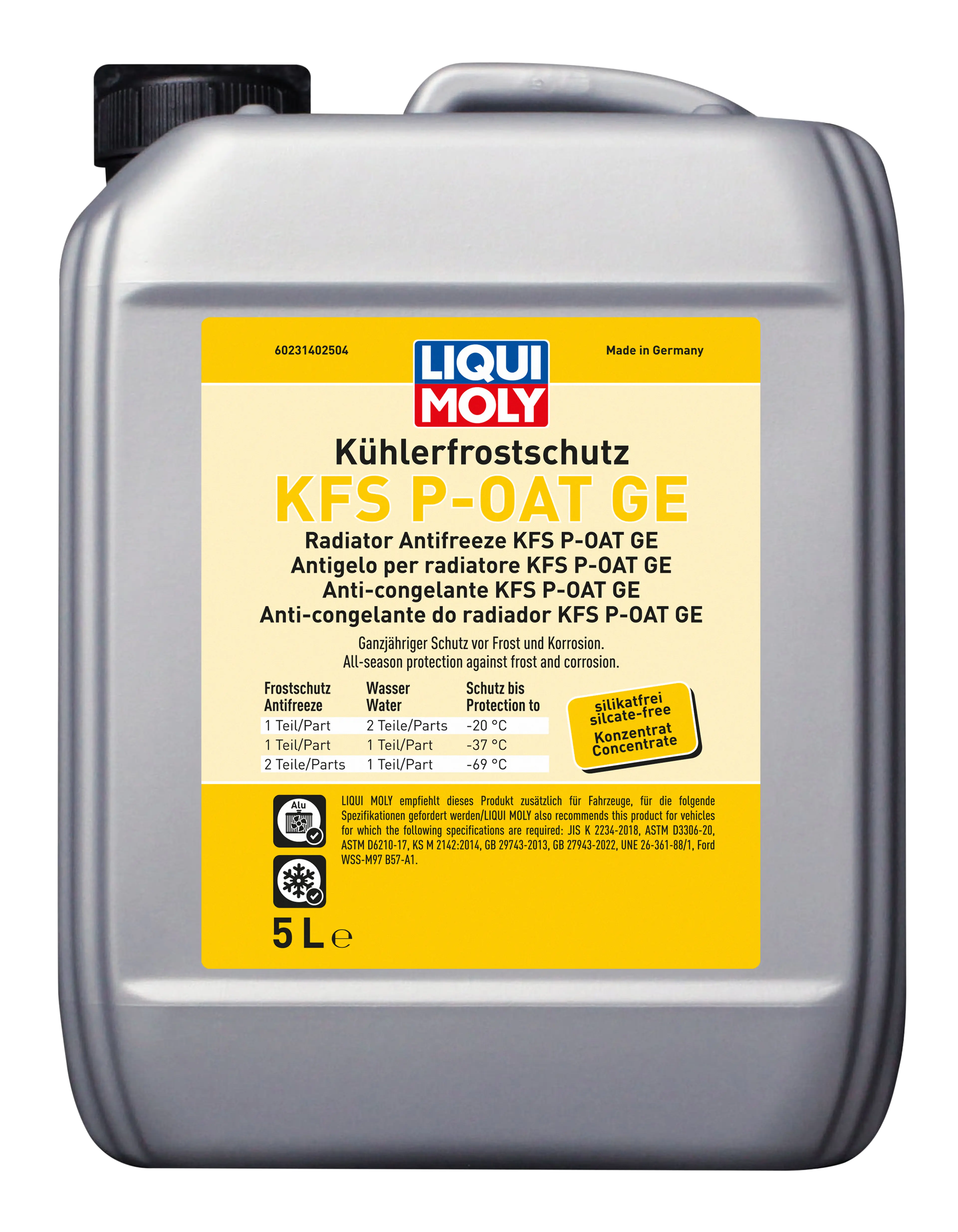 KÜHLERFROSTSCHUTZ KFS P-OAT GE 5L