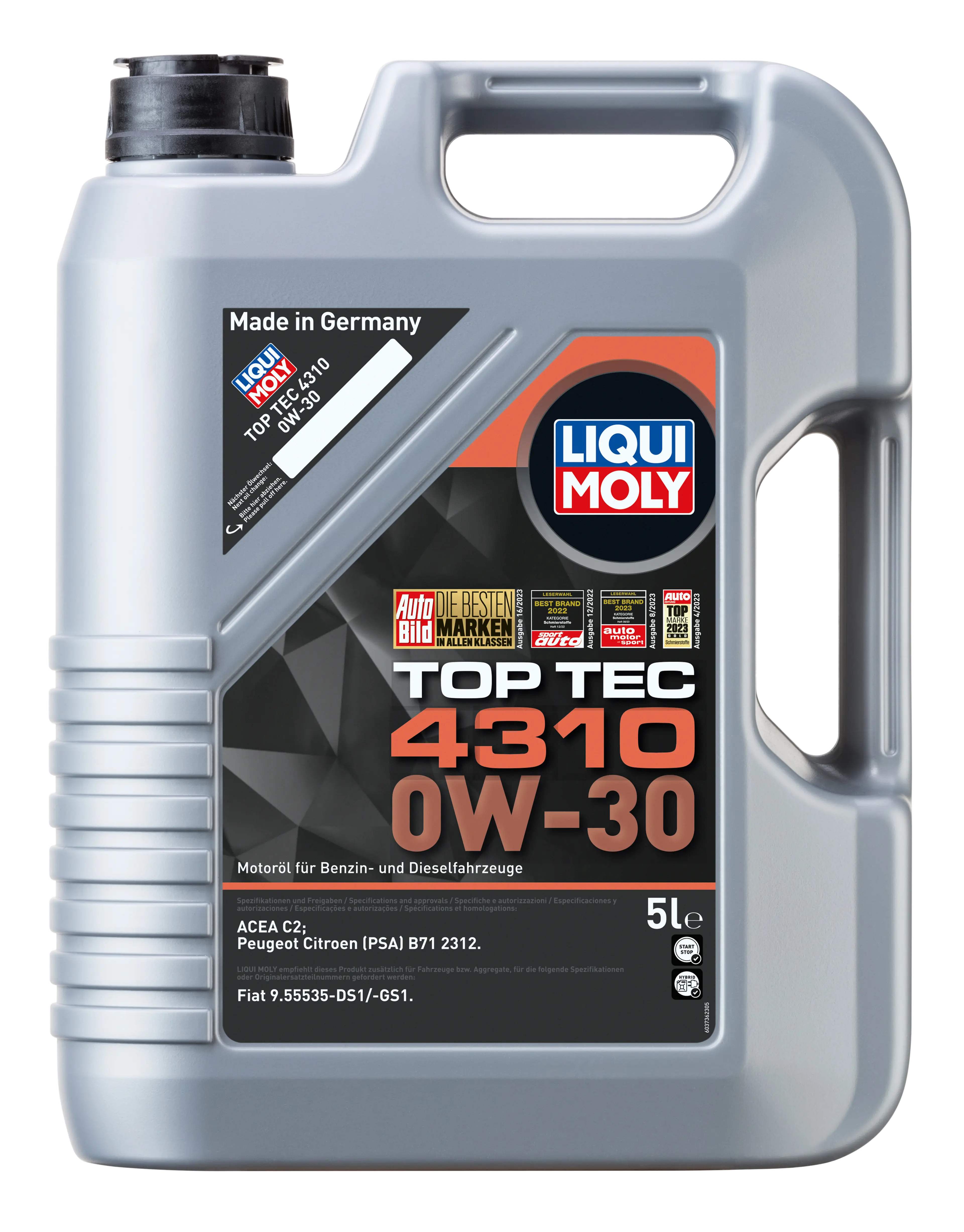 TOP TEC 4310 0W-30 5L