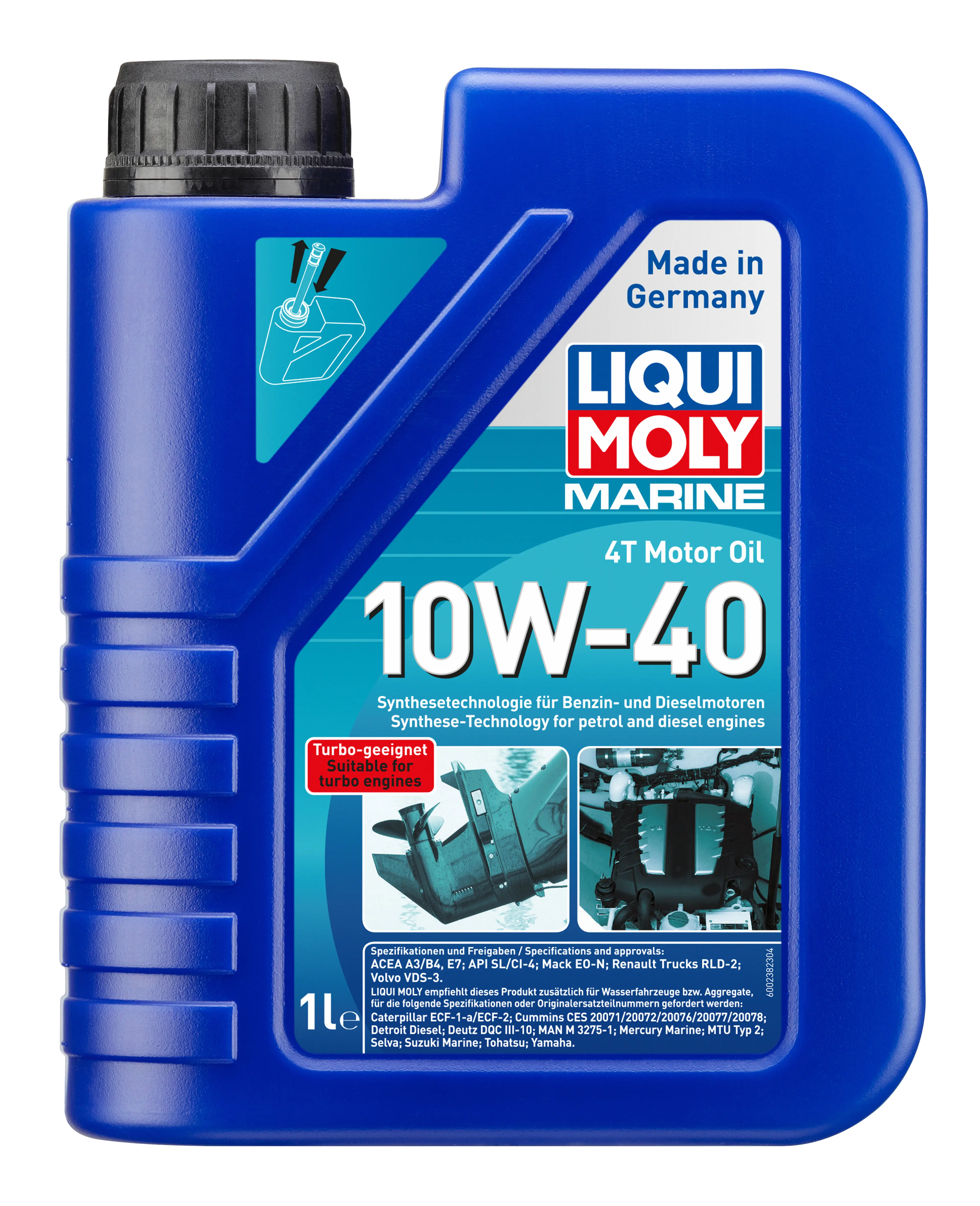 MARINE 4T MOTOR OIL 10W-40 1L