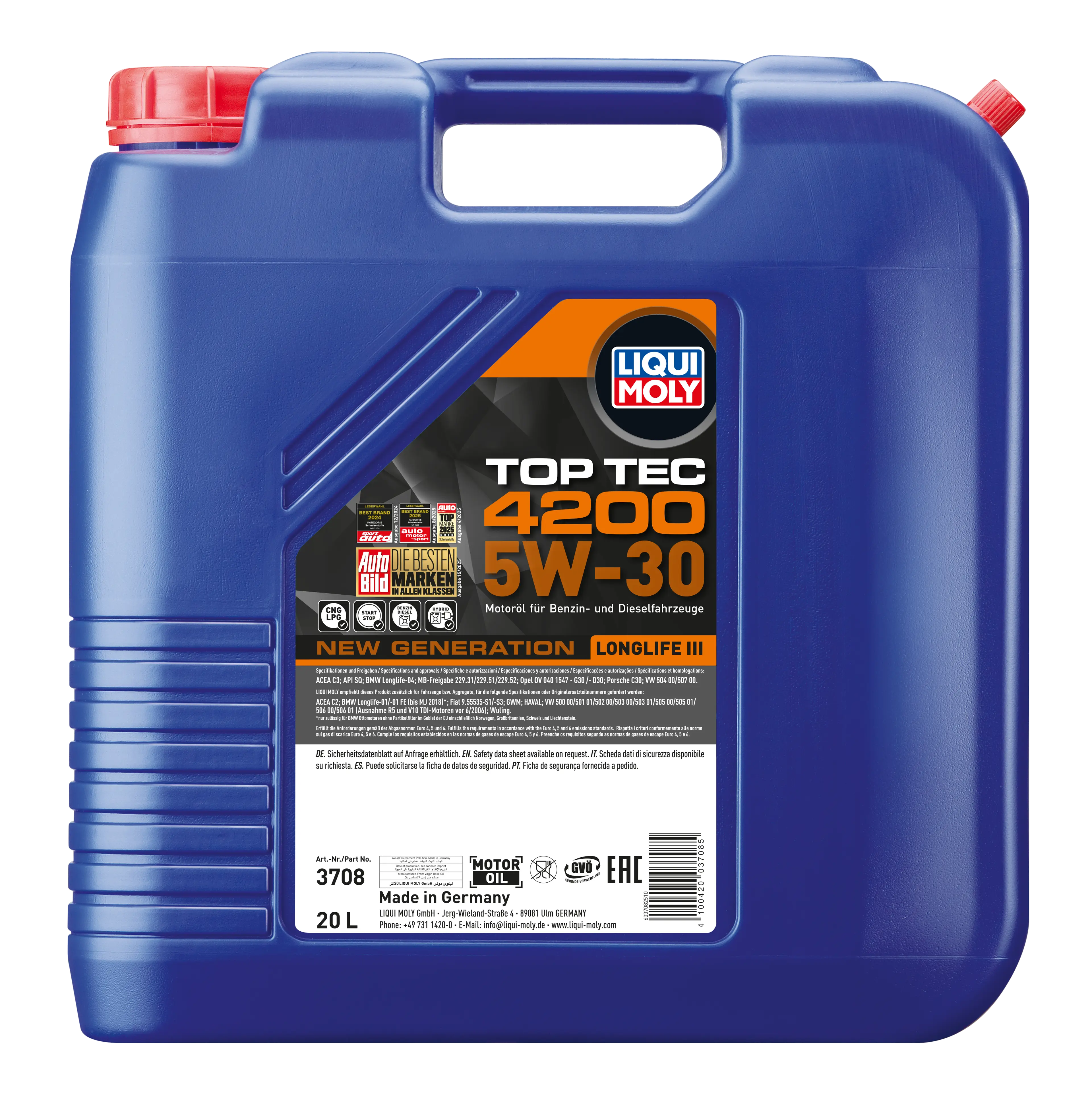 TOP TEC 4200 5W30 20L