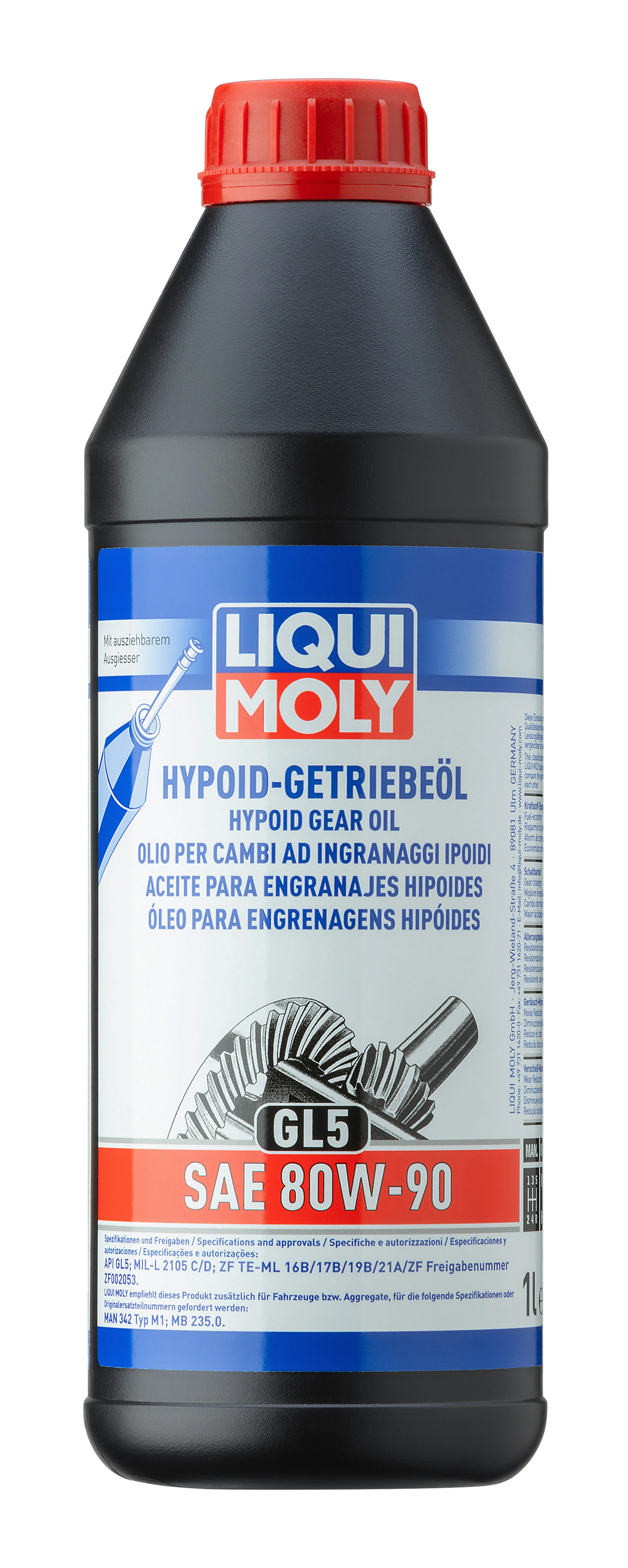 ACEITE PARA ENGRANAJES HIPOIDES (GL