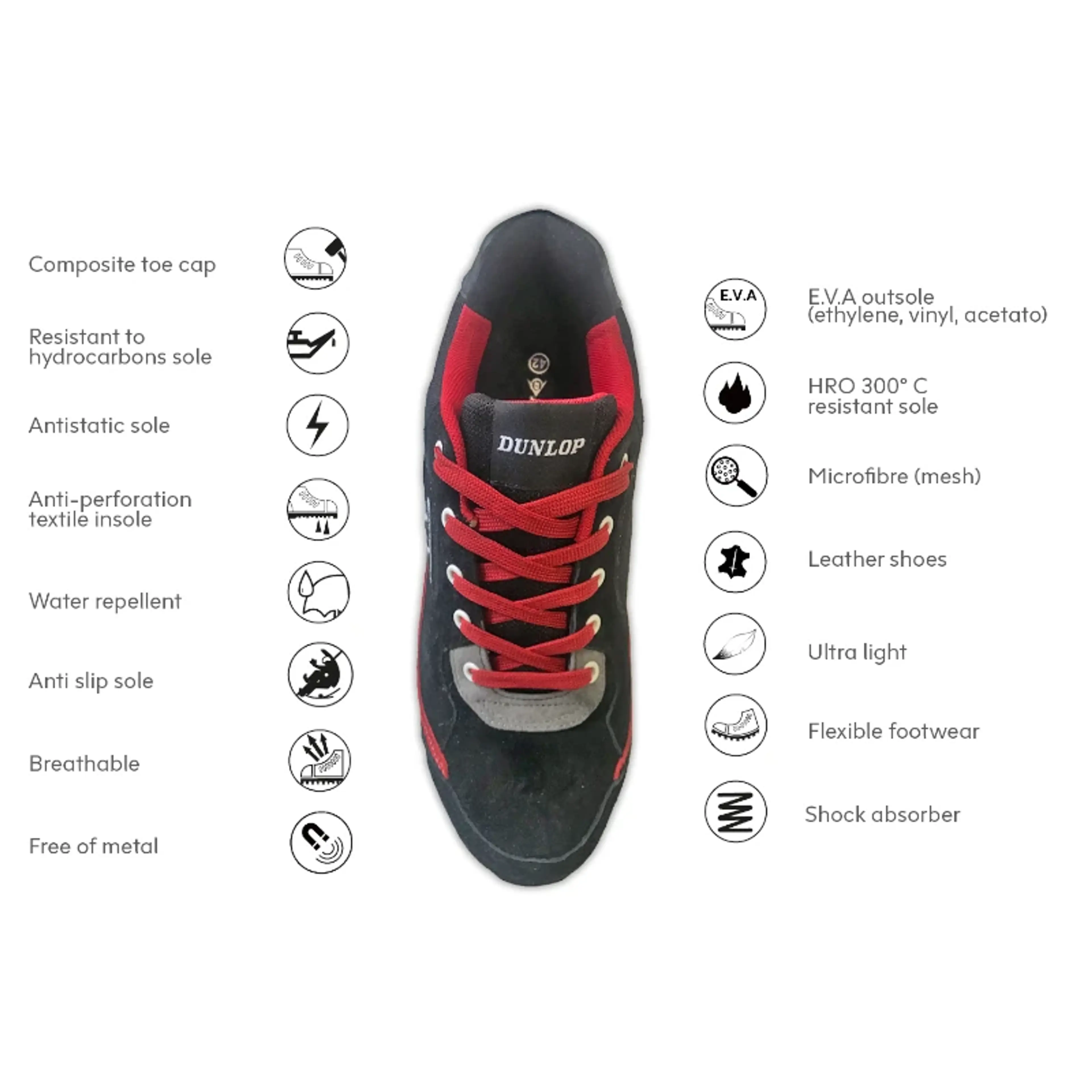 ZAPATO S3 SEGURIDAD LUKA CHARCOAL