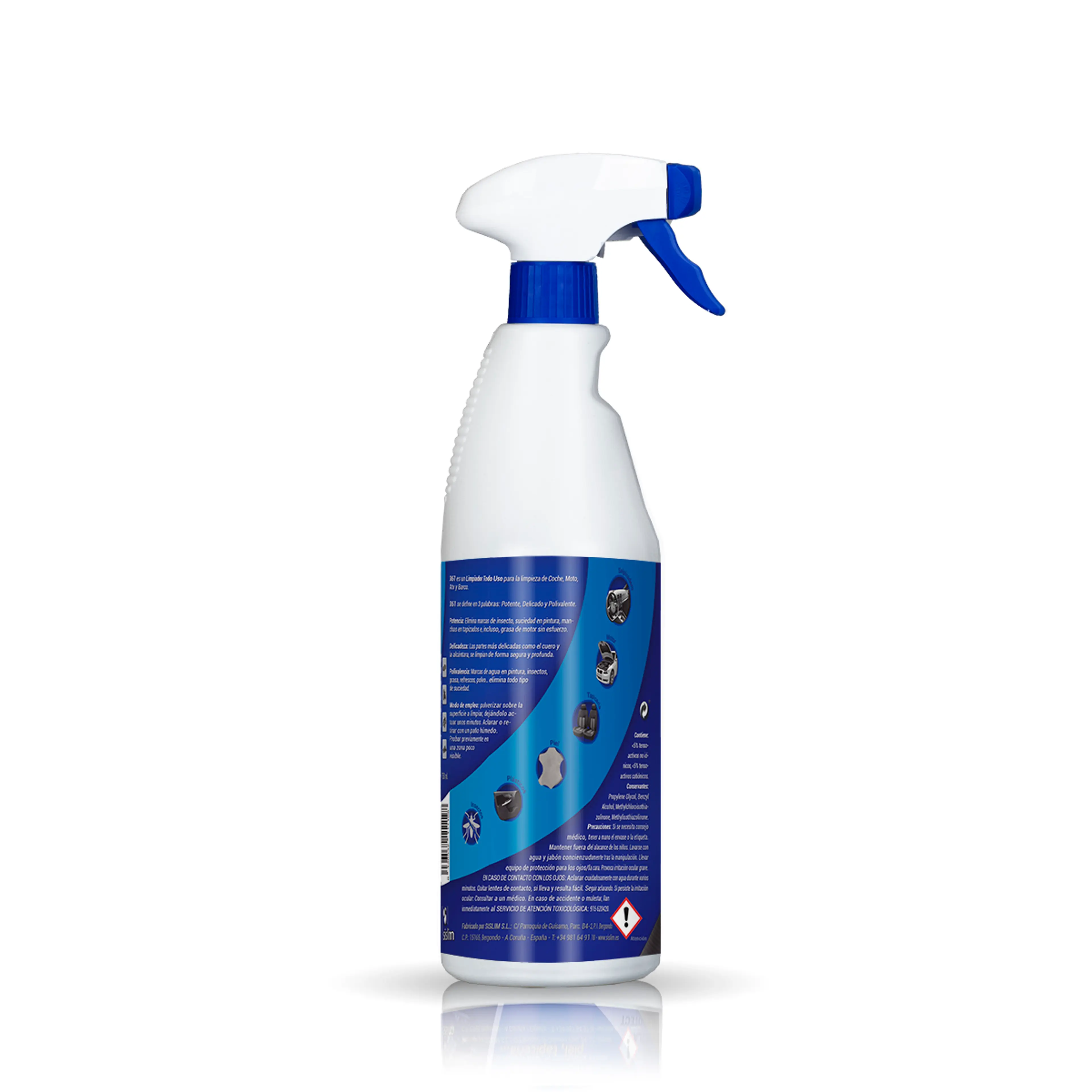 361 750 ML TODO USO COCHE C.PISTOLA