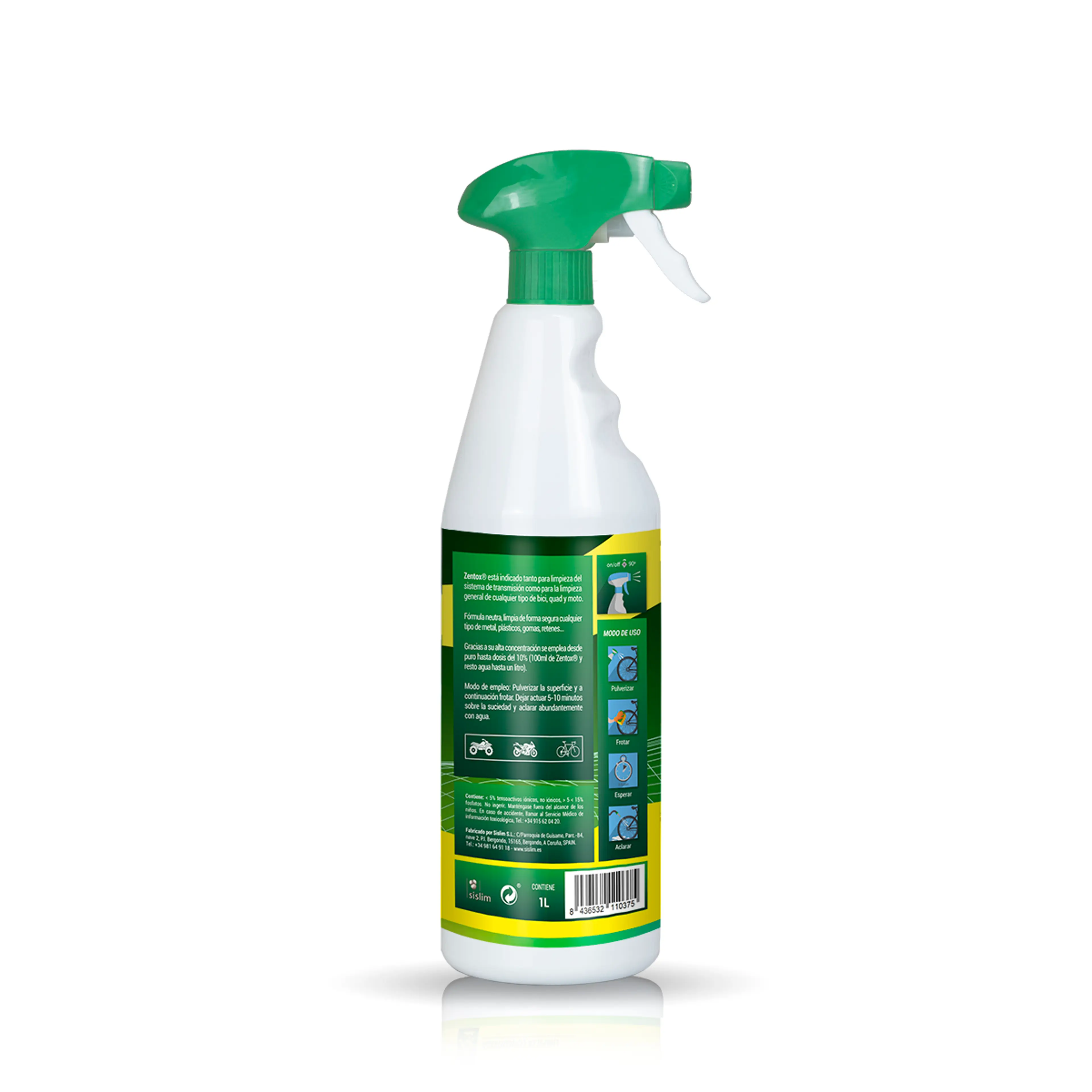 ZENTOX 1 L CON PISTOLA PULV.
